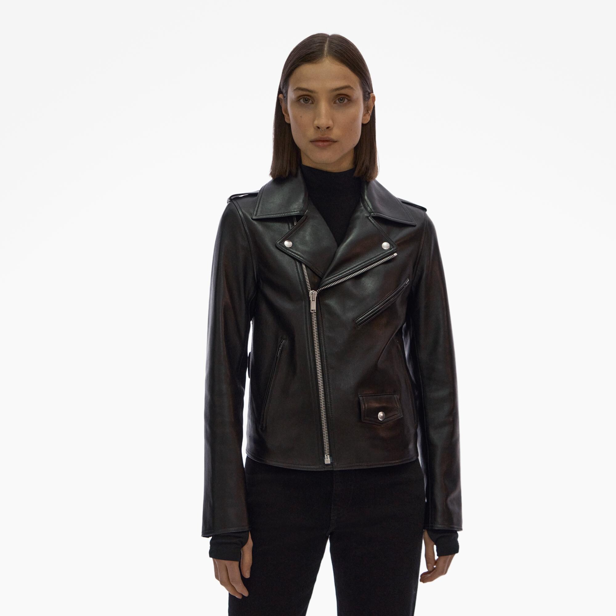 Helmut Lang Leather Biker Jacket | WWW.HELMUTLANG.COM