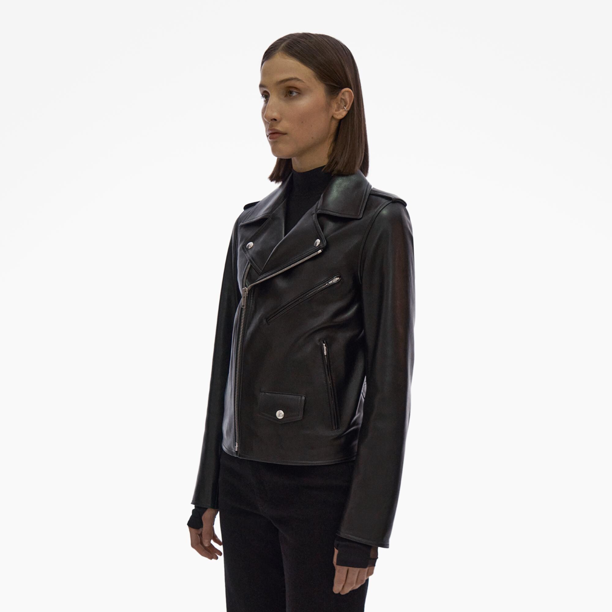 Helmut Lang Leather Biker Jacket | WWW.HELMUTLANG.COM | Helmut Lang