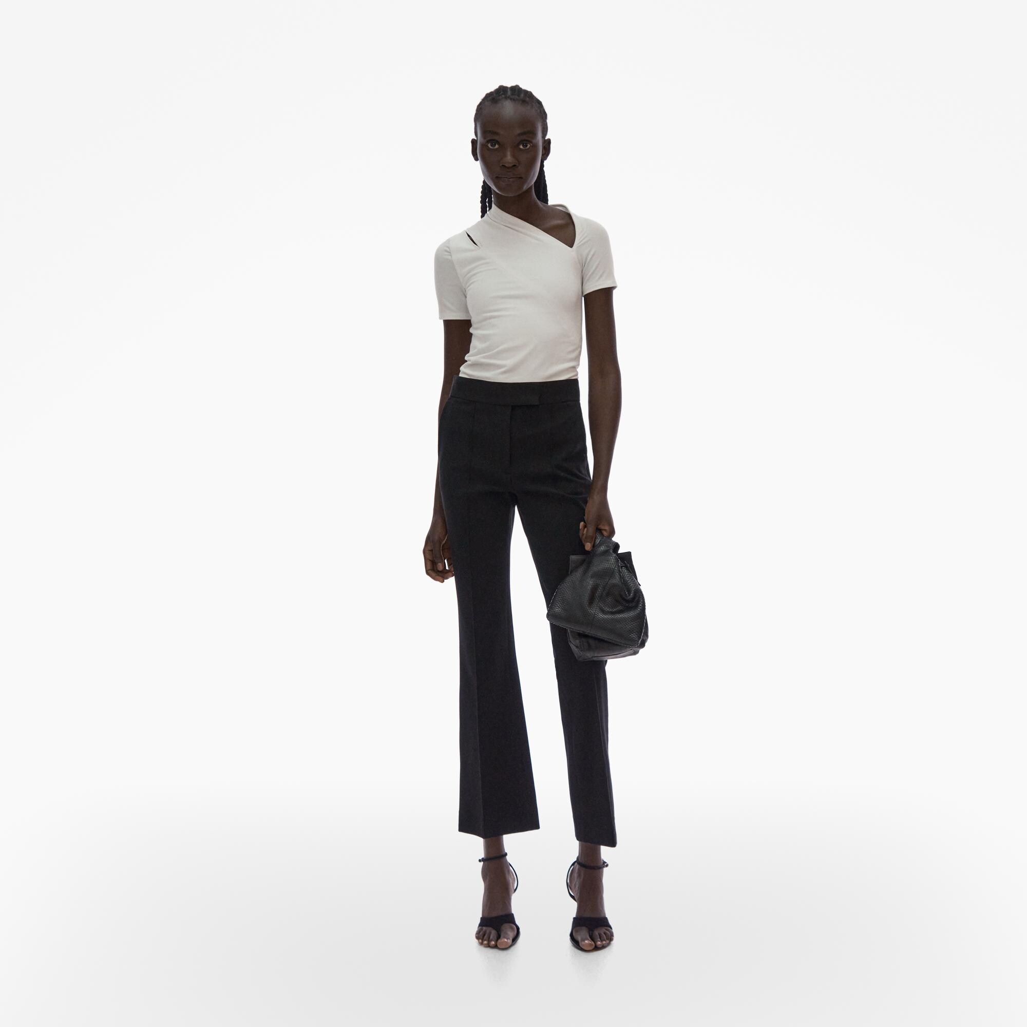 Helmut Lang Cropped Bootcut Pant | WWW.HELMUTLANG.COM