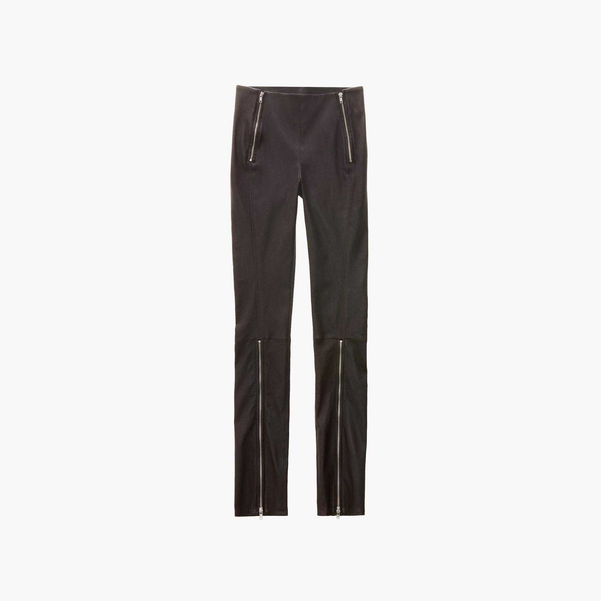 Helmut Lang Leather Zip Skinny Pant | WWW.HELMUTLANG.COM