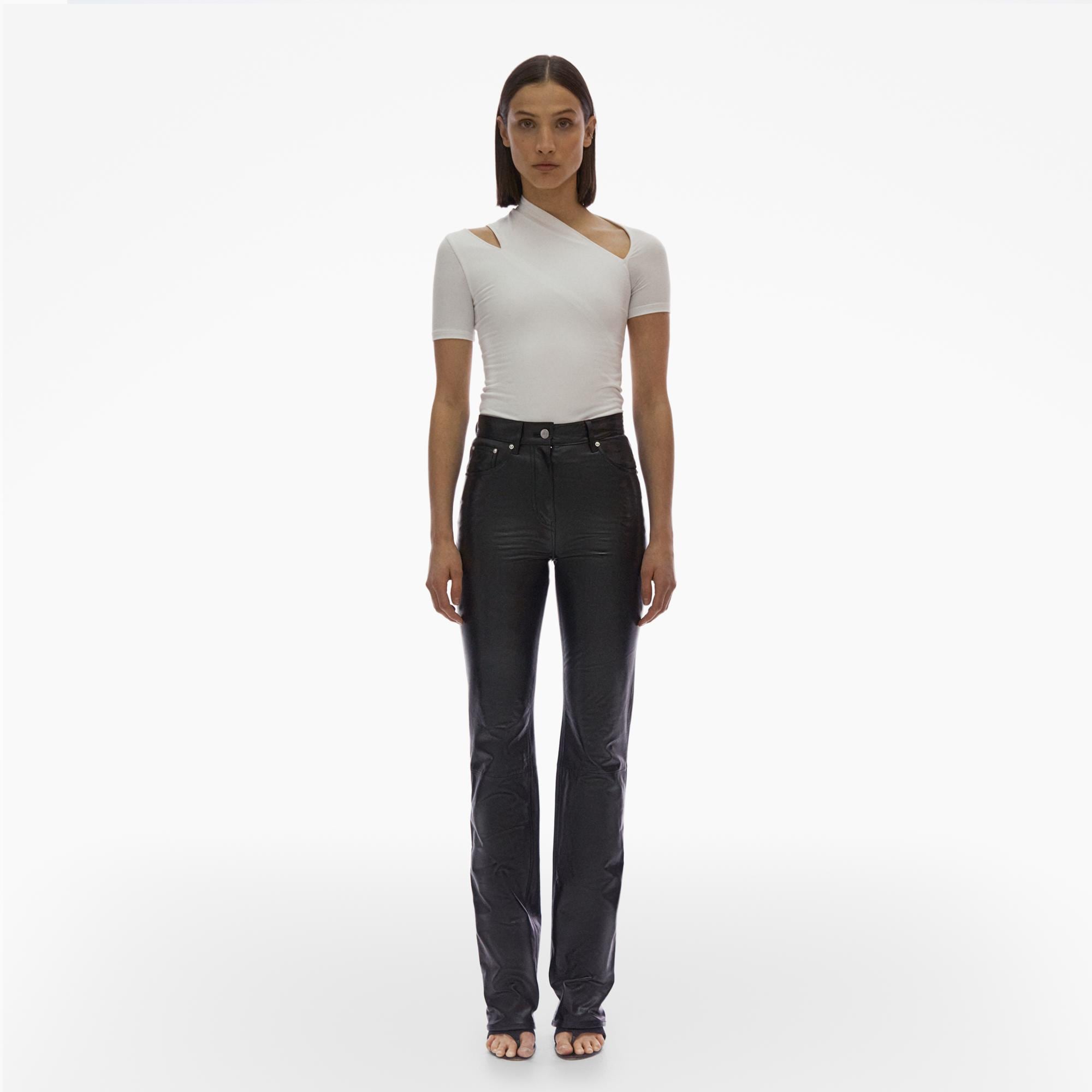 Helmut Lang Leather 5-Pocket Pant | WWW.HELMUTLANG.COM | Helmut Lang