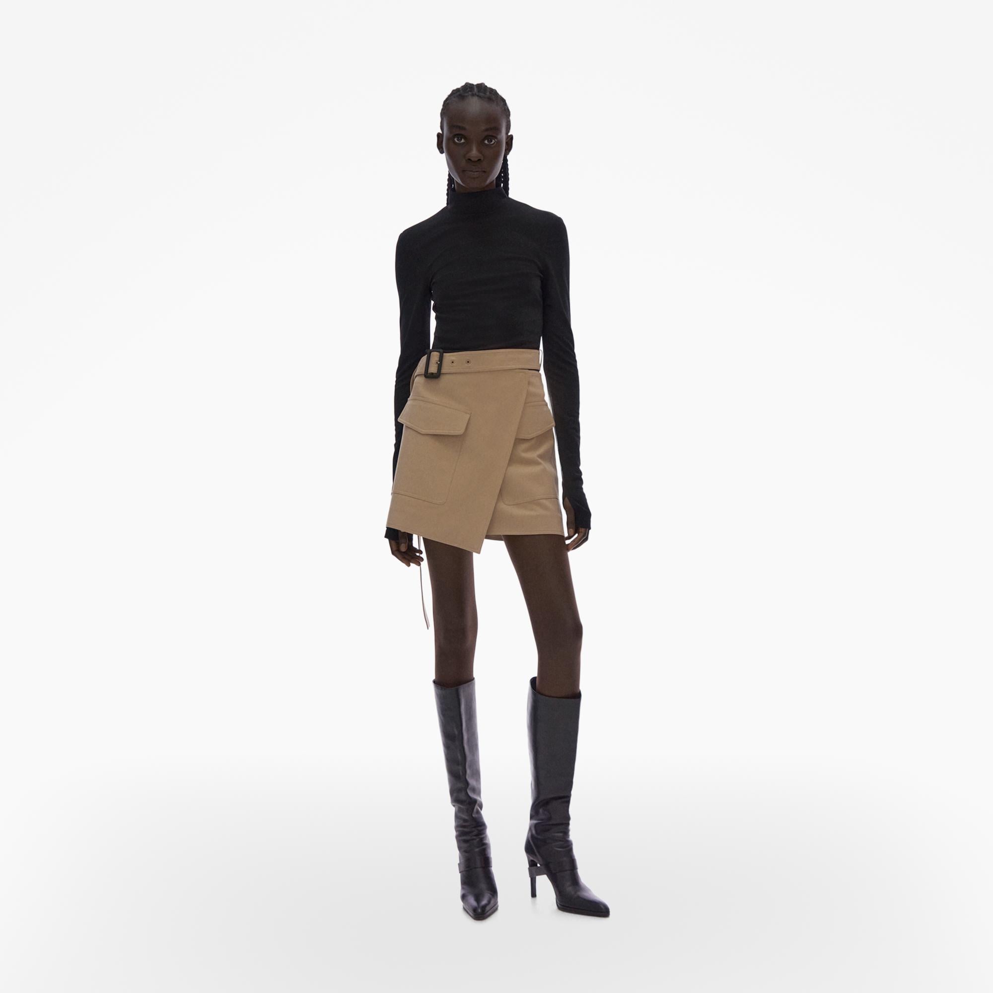 Helmut Lang Trench Wrap Skirt | WWW.HELMUTLANG.COM | Helmut Lang