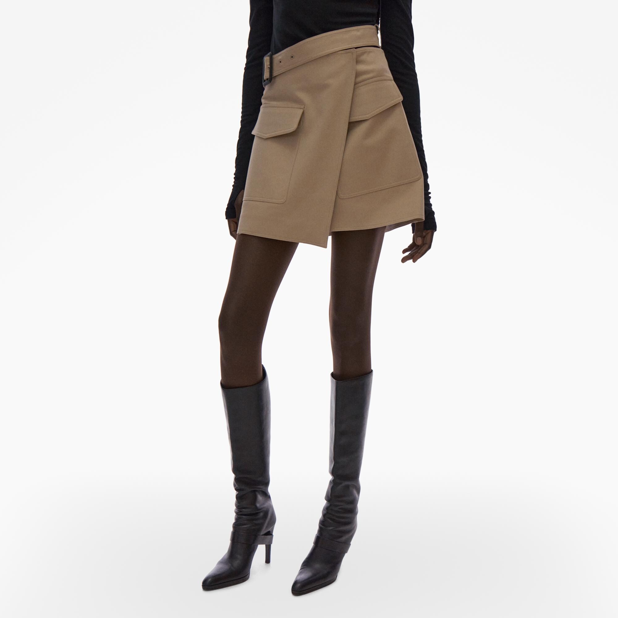 Helmut Lang Trench Wrap Skirt | WWW.HELMUTLANG.COM | Helmut Lang