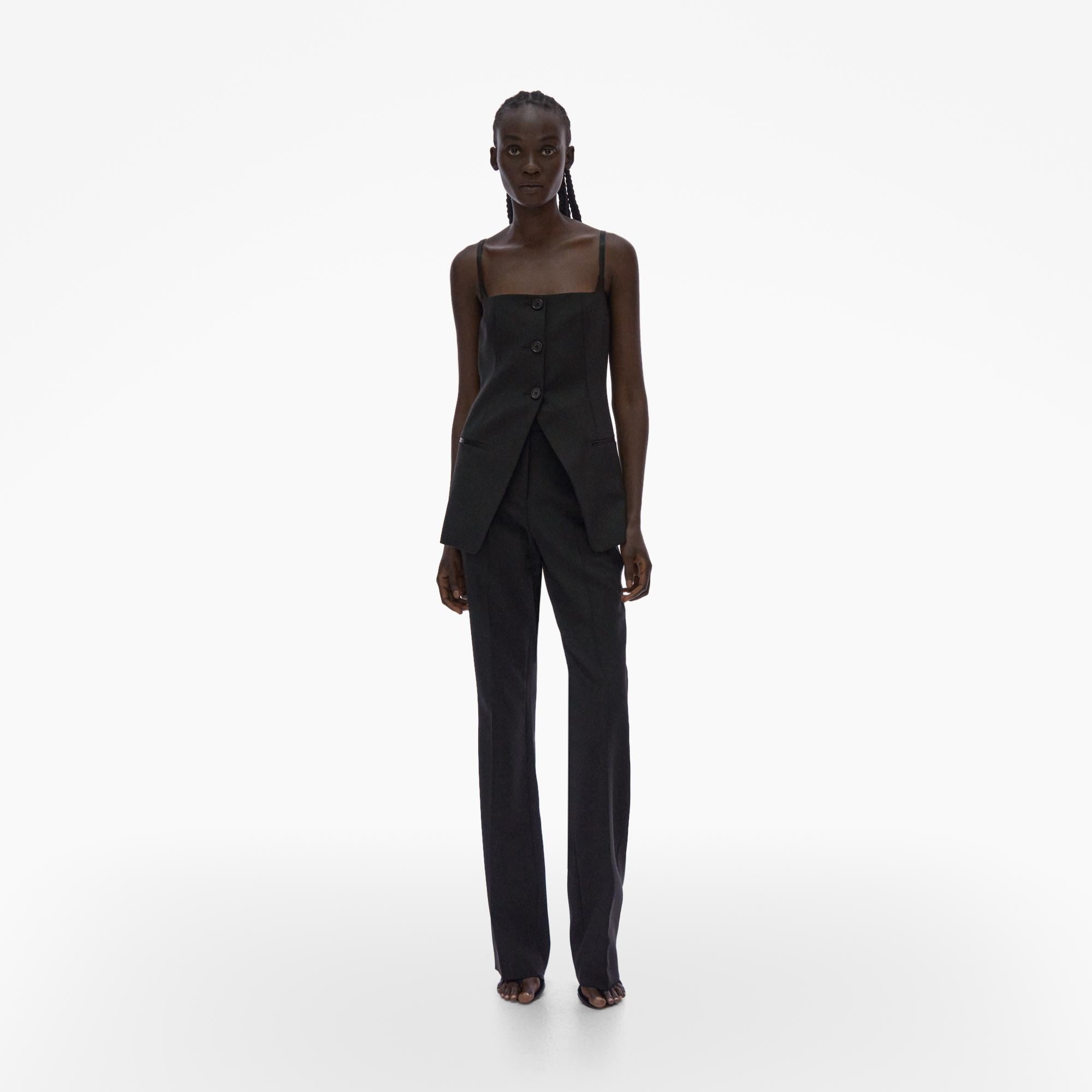 Helmut Lang Sleeveless Blazer Top | WWW.HELMUTLANG.COM | Helmut Lang