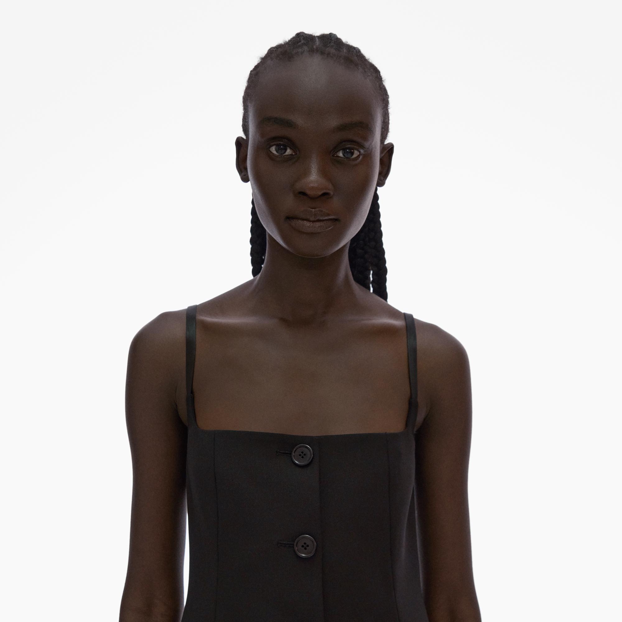 Helmut Lang Sleeveless Blazer Top | WWW.HELMUTLANG.COM | Helmut Lang