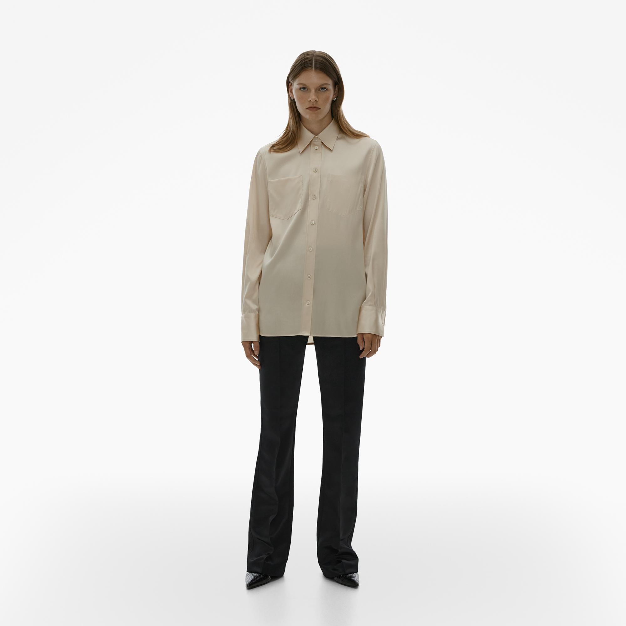 Helmut Lang Core Silk Shirt | WWW.HELMUTLANG.COM