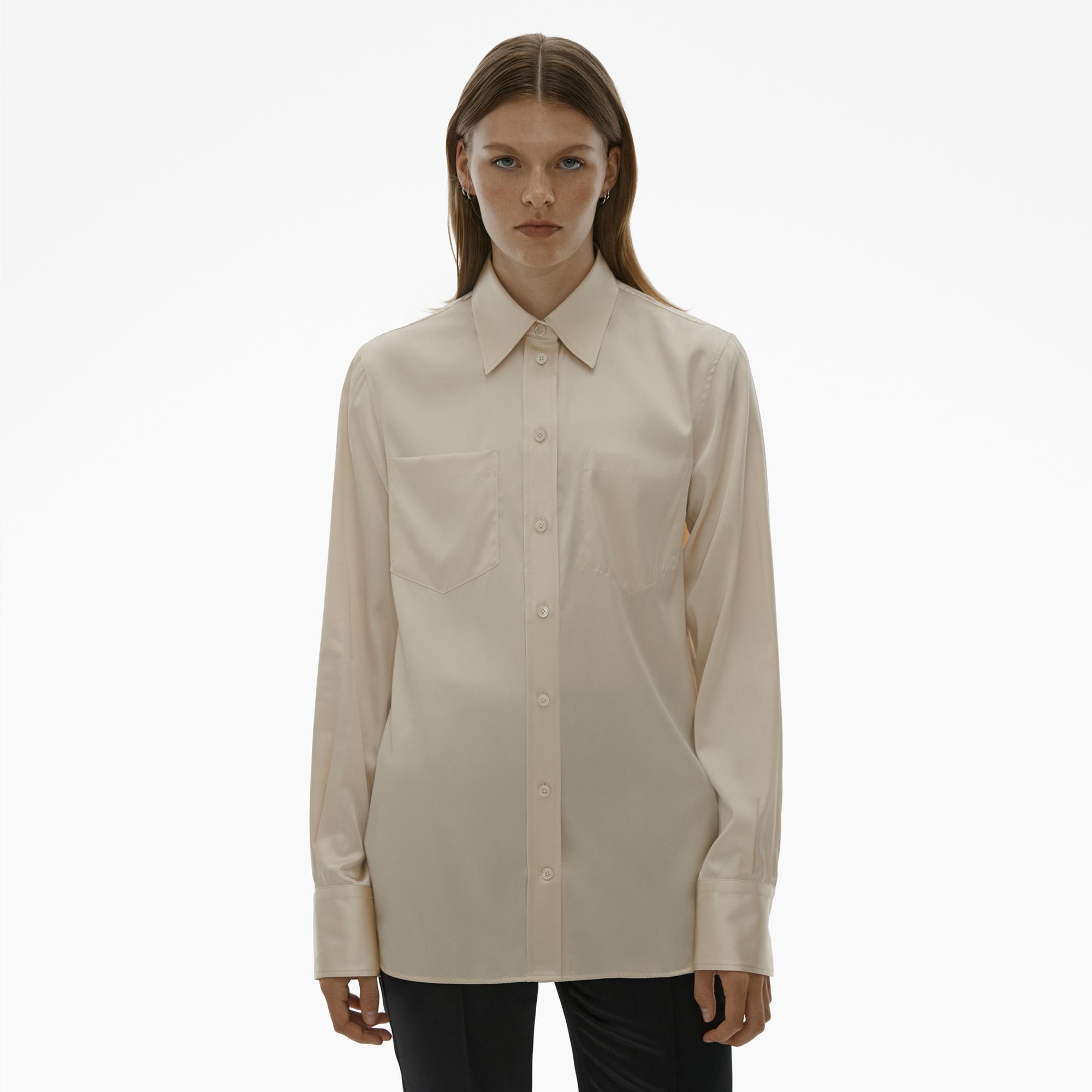 Helmut Lang Core Silk Shirt | WWW.HELMUTLANG.COM