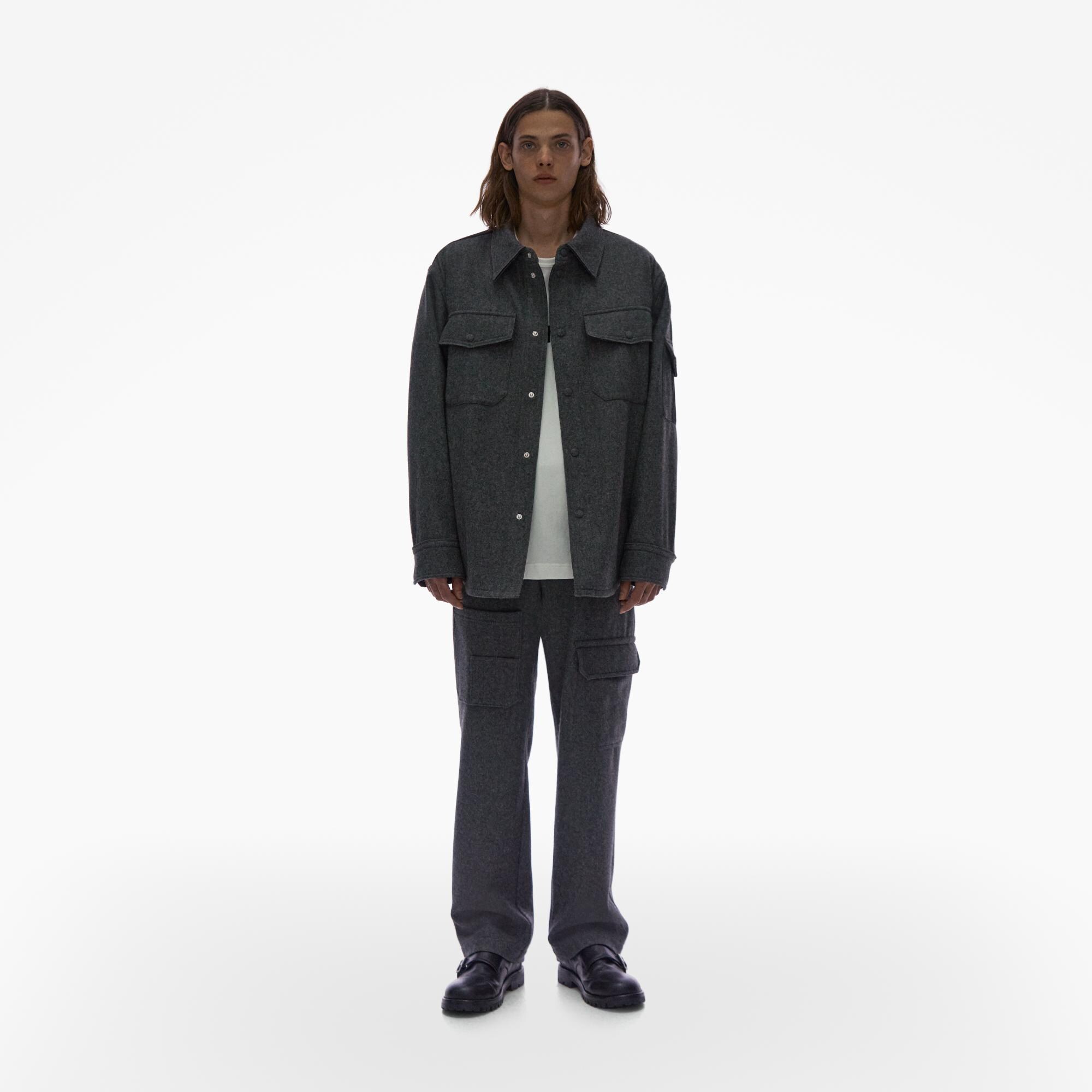 Helmut Lang Flannel Shirt Jacket | WWW.HELMUTLANG.COM | Helmut Lang