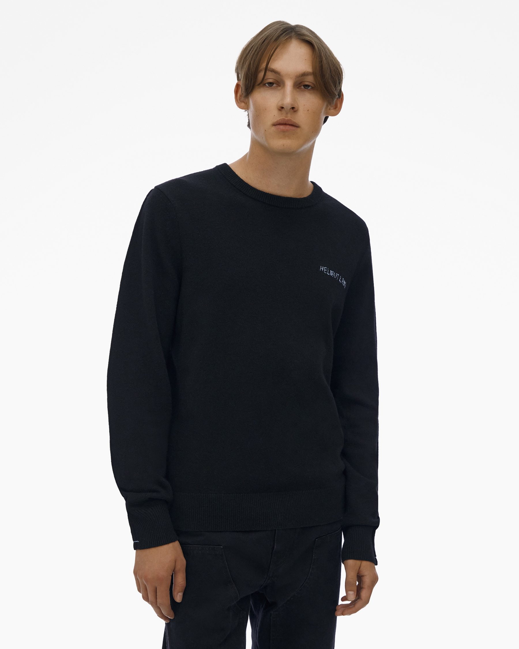 Embroidered Logo Sweater