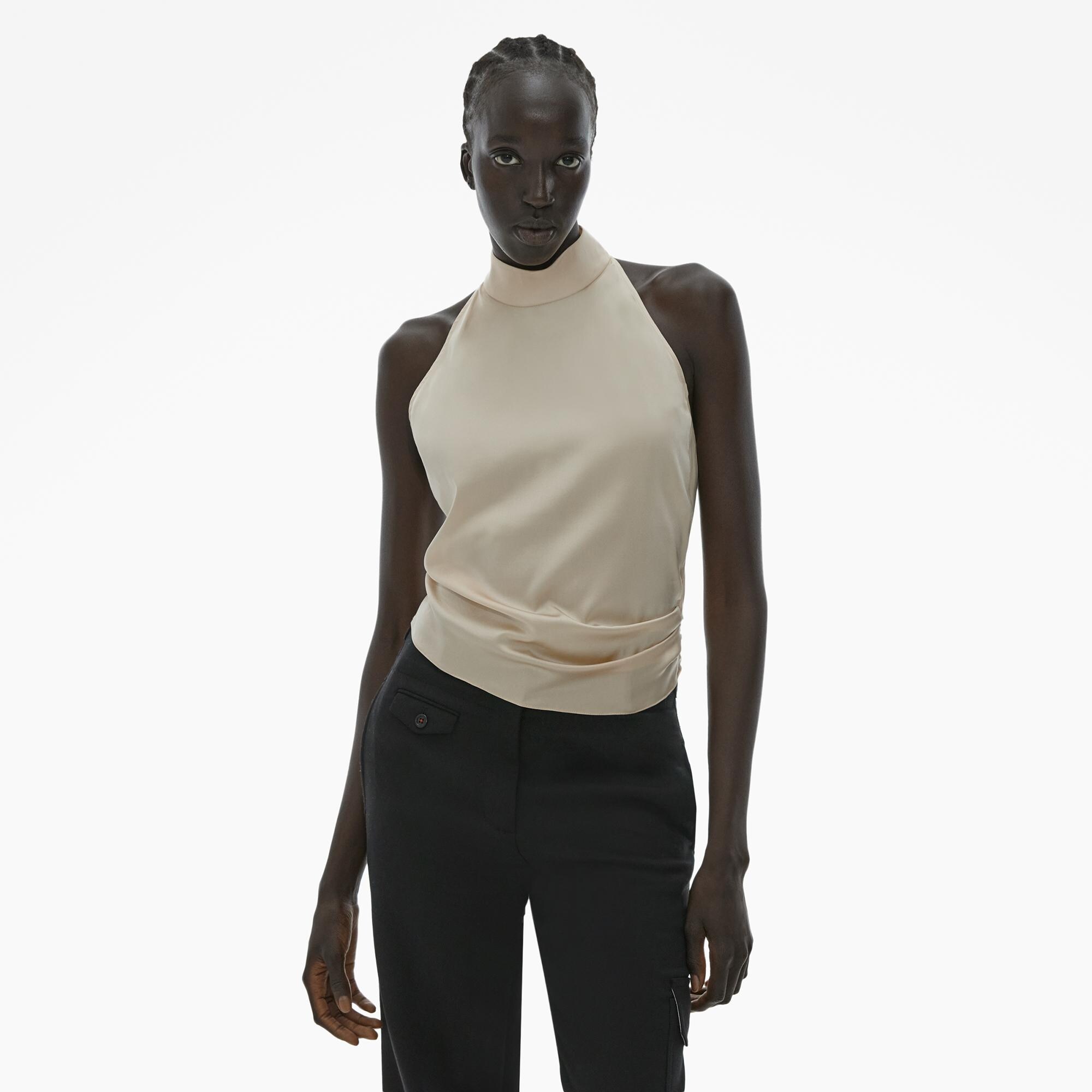 Kommunist Michelangelo Nervesammenbrud Helmut Lang Halter Top | WWW.HELMUTLANG.COM