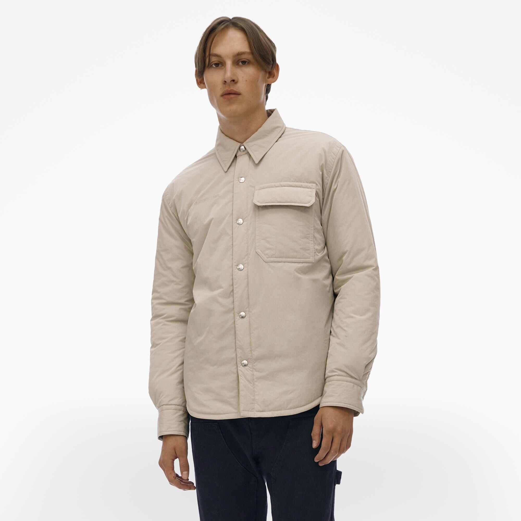 Helmut Lang Quilted Shirt Jacket | WWW.HELMUTLANG.COM | Helmut Lang