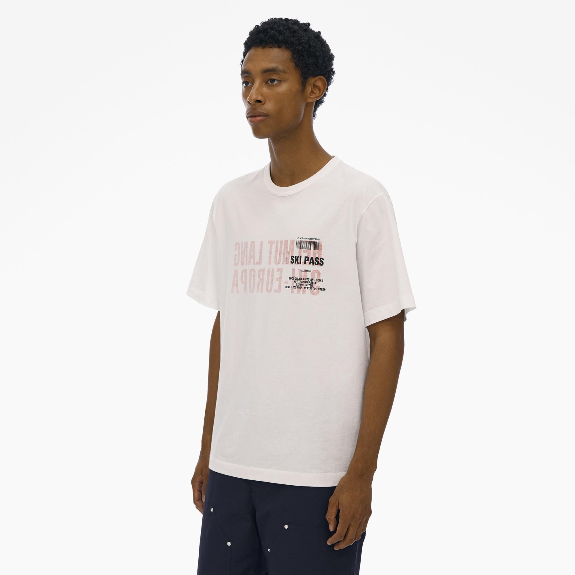 Helmut Ski Logo Tee WWW.HELMUTLANG.COM