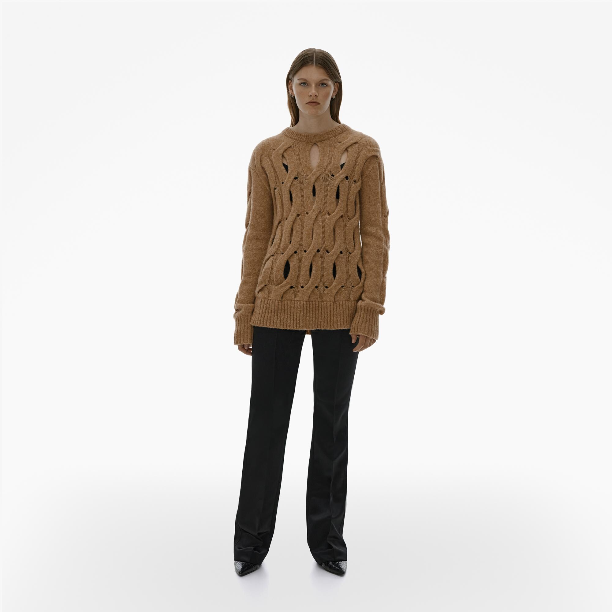 Helmut Lang Cable Knit Sweater | WWW.HELMUTLANG.COM