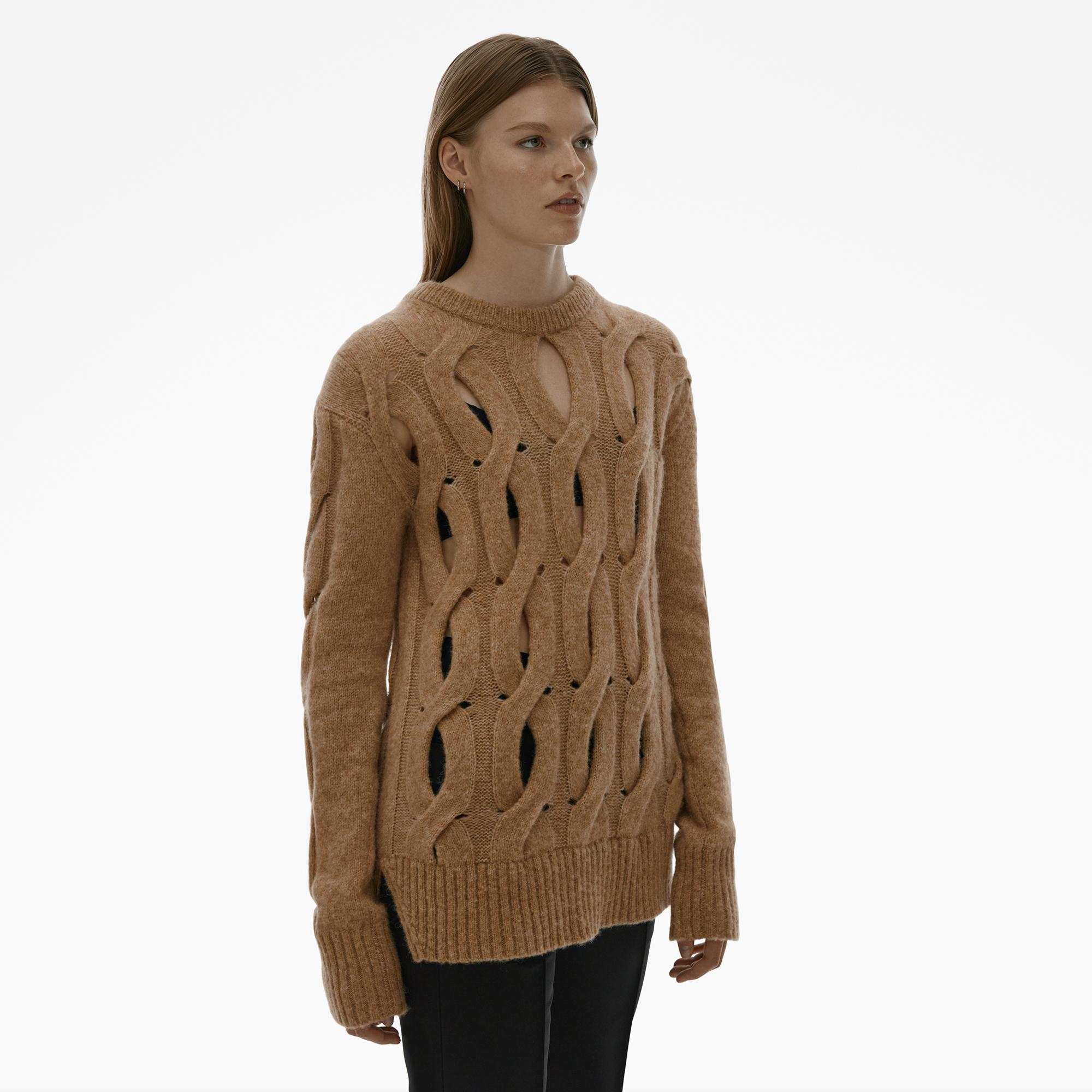 Helmut Lang Cable Knit Sweater | WWW.HELMUTLANG.COM