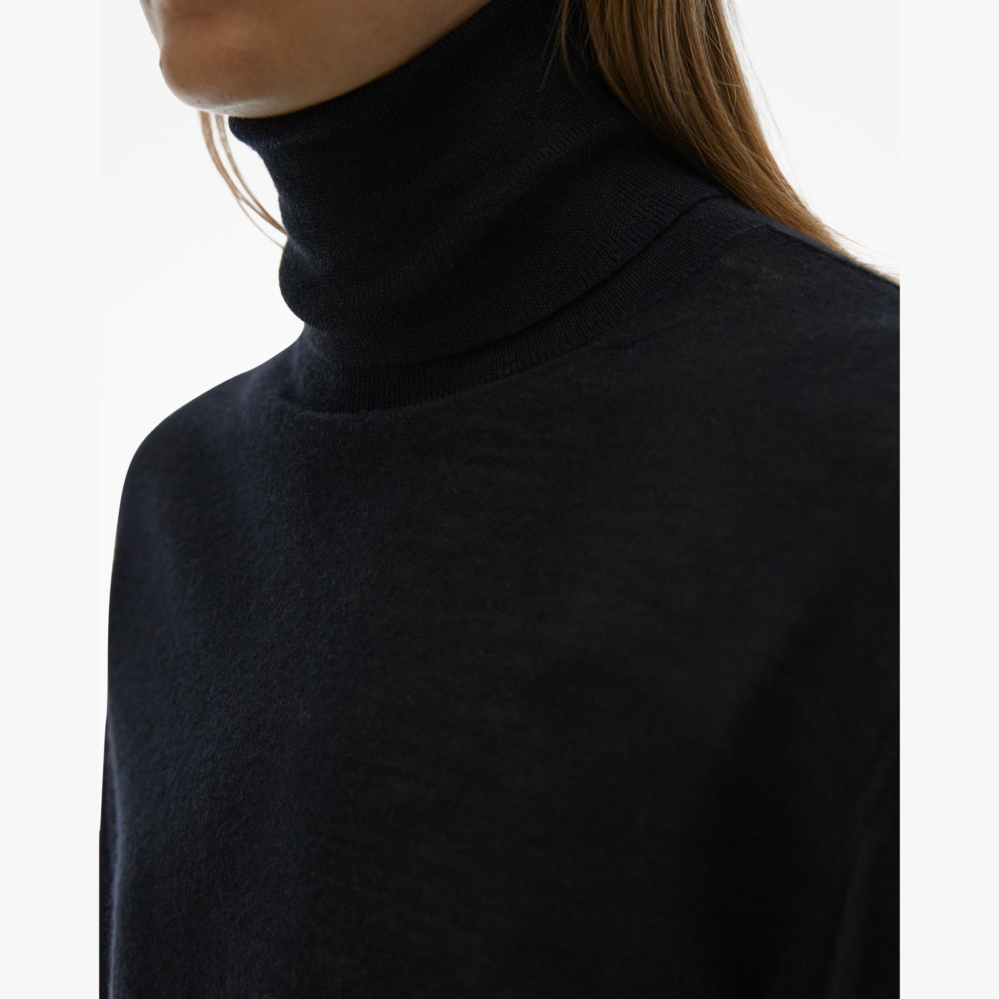 Helmut Lang Cut-Out Turtleneck Sweater | WWW.HELMUTLANG.COM