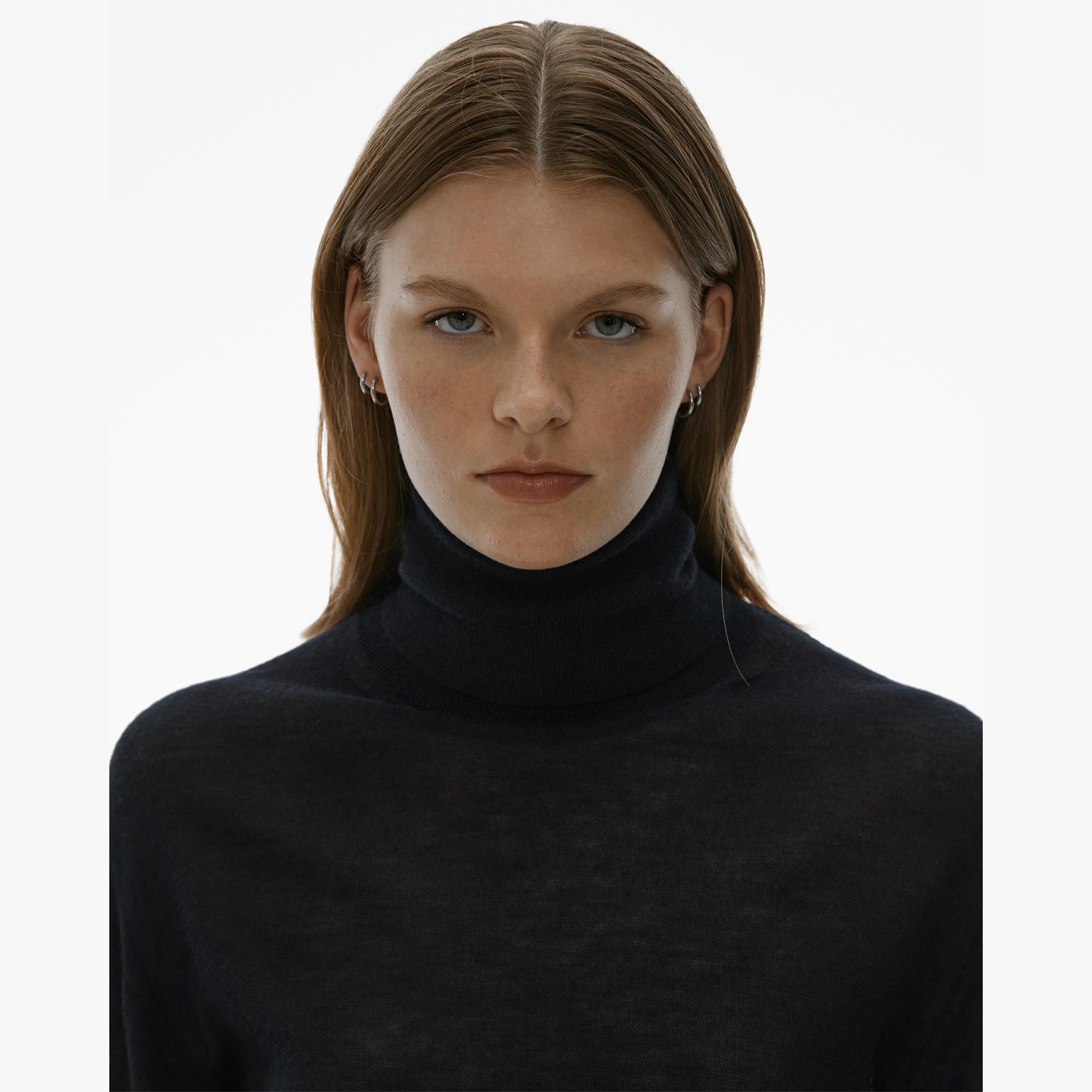 Helmut Lang Cut-Out Turtleneck Sweater | WWW.HELMUTLANG.COM