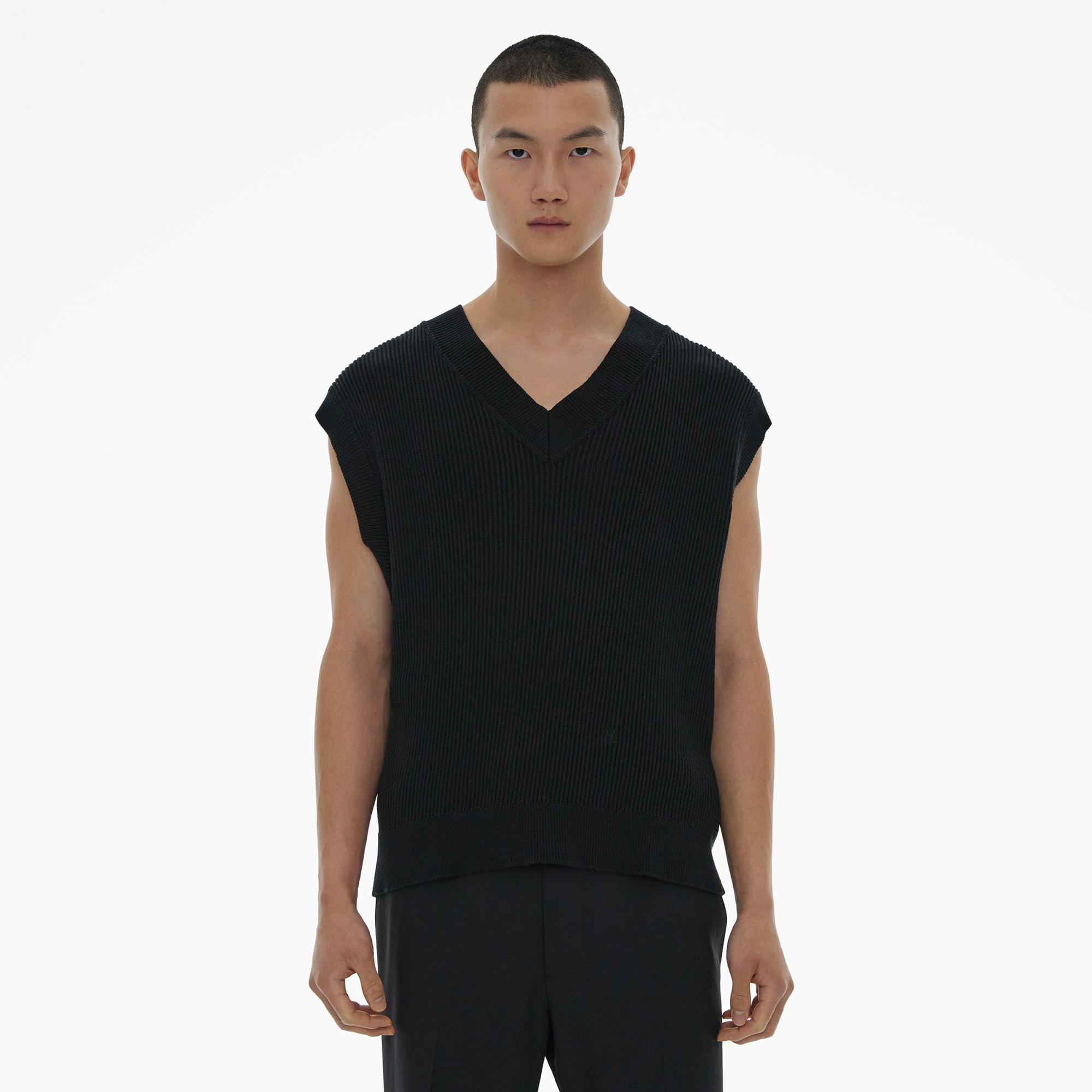 Helmut Lang Oversized Sweater Vest | WWW.HELMUTLANG.COM | Helmut Lang