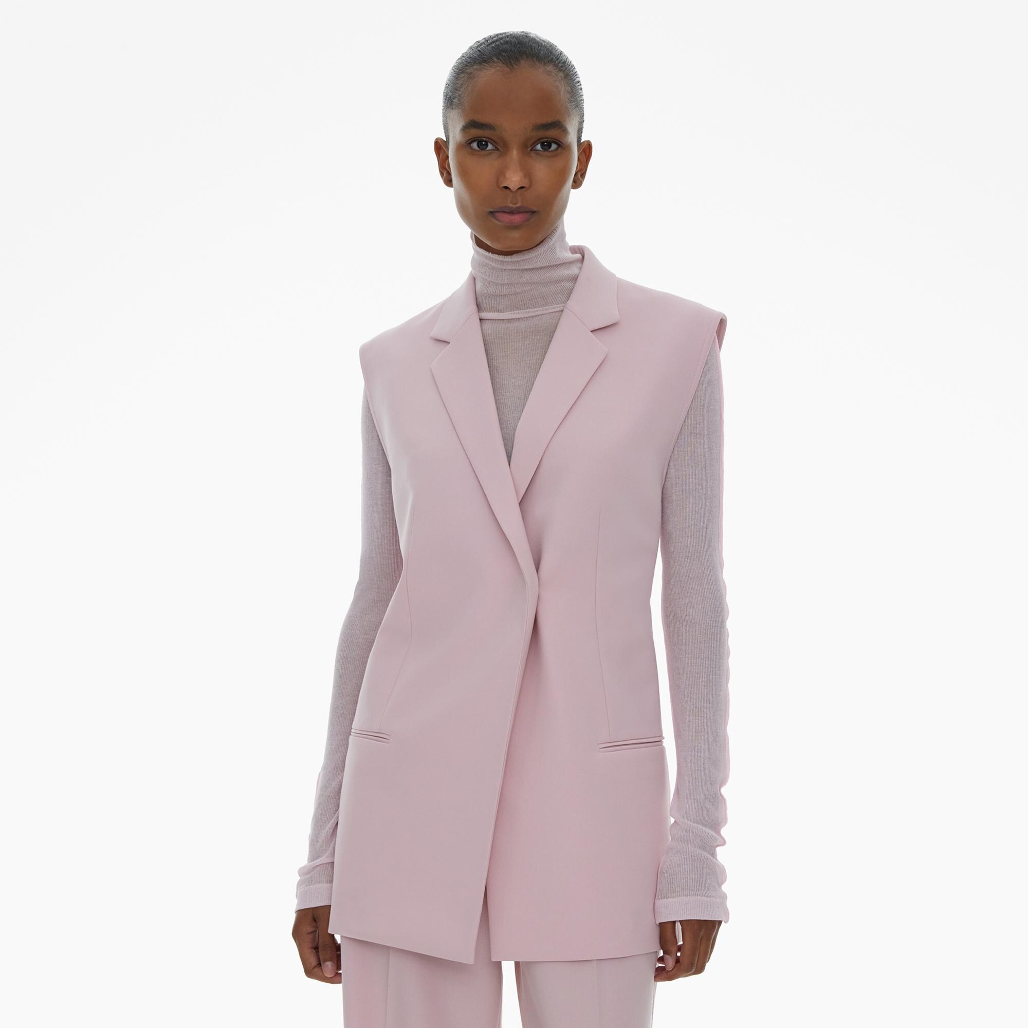 Helmut Lang Belted Blazer Vest | WWW.HELMUTLANG.COM | Helmut Lang