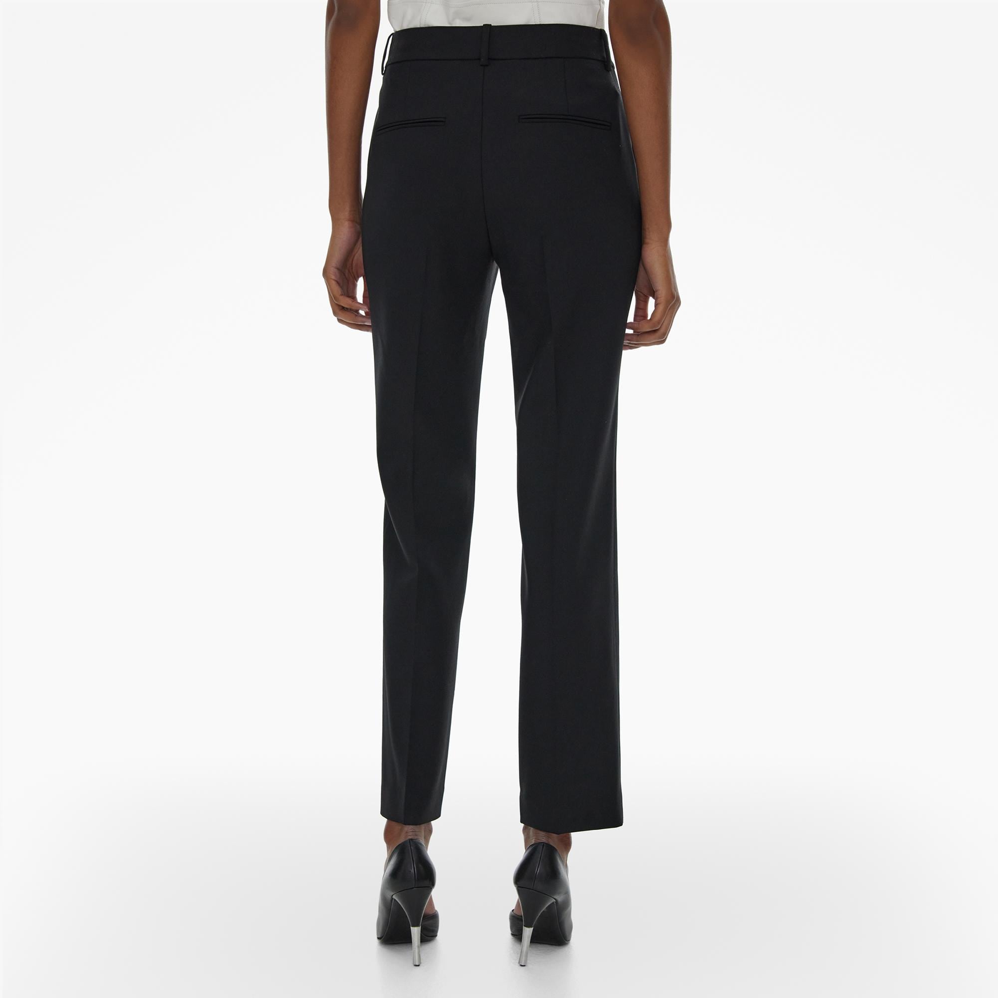 Helmut Lang Stretch Wool Stovepipe Pant | WWW.HELMUTLANG.COM