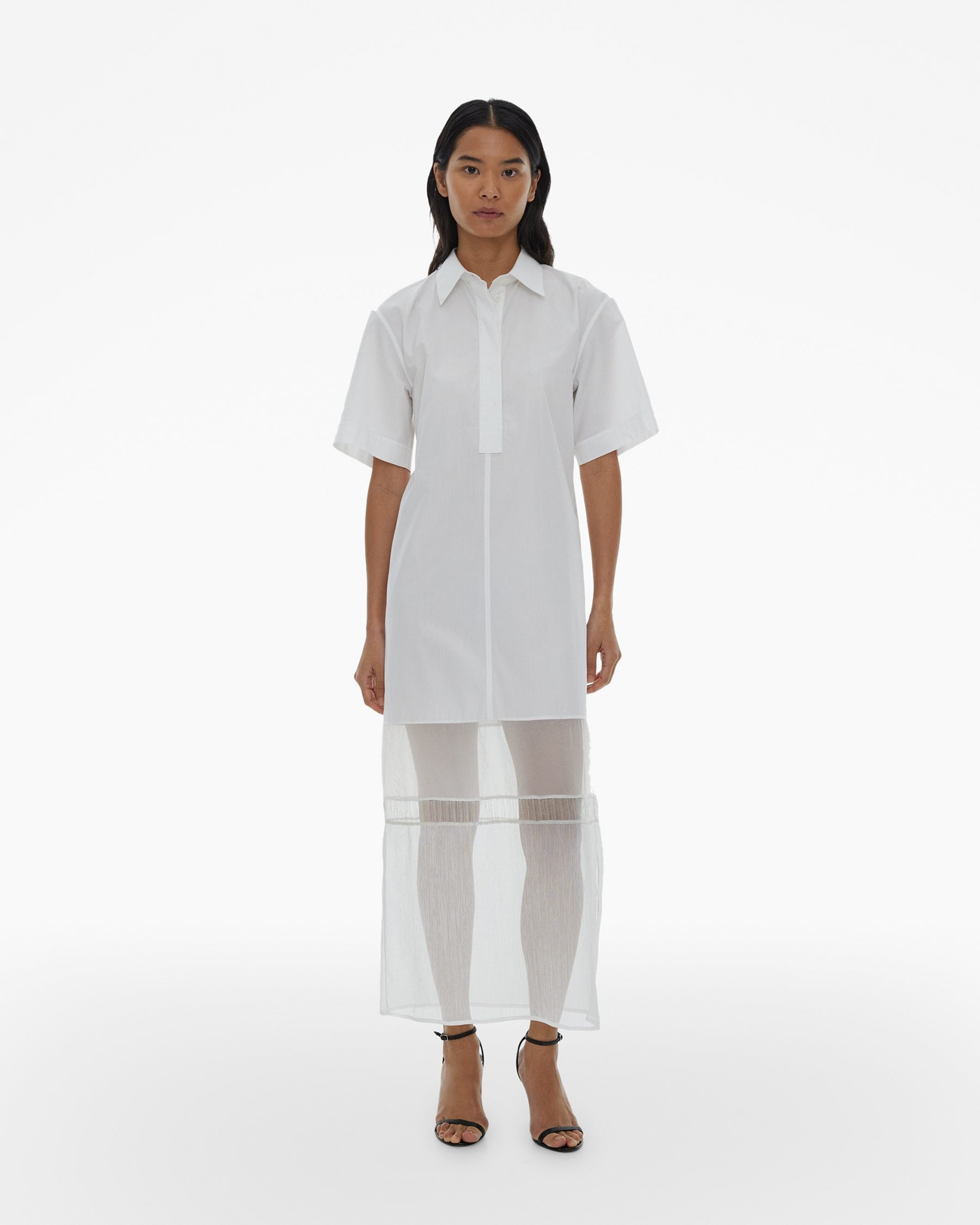 Helmut Lang Combo Shirt Dress | WWW.HELMUTLANG.COM