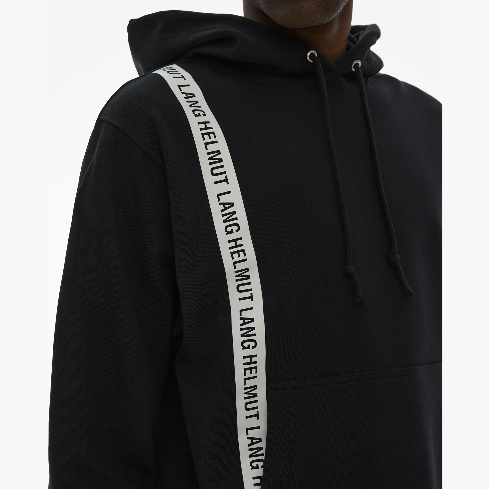 Helmut Lang Core Logo Hoodie M / Black