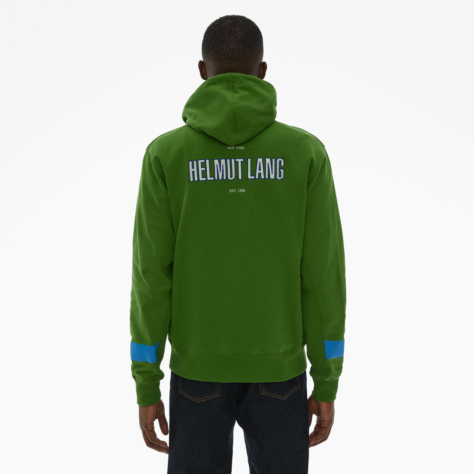 Helmut Lang Outlined Logo Hoodie | WWW.HELMUTLANG.COM | Helmut Lang