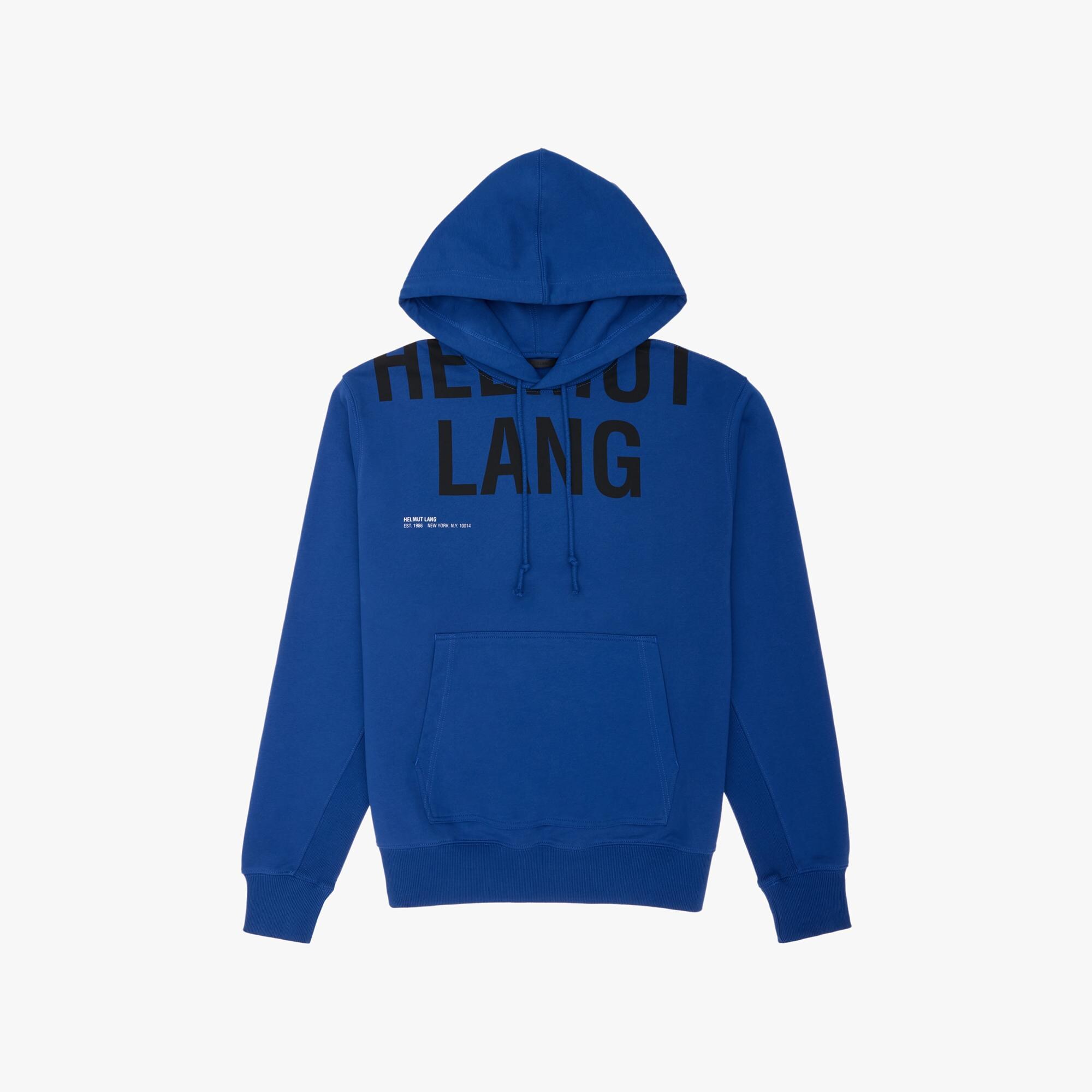 Helmut lang light blue hoodie sale