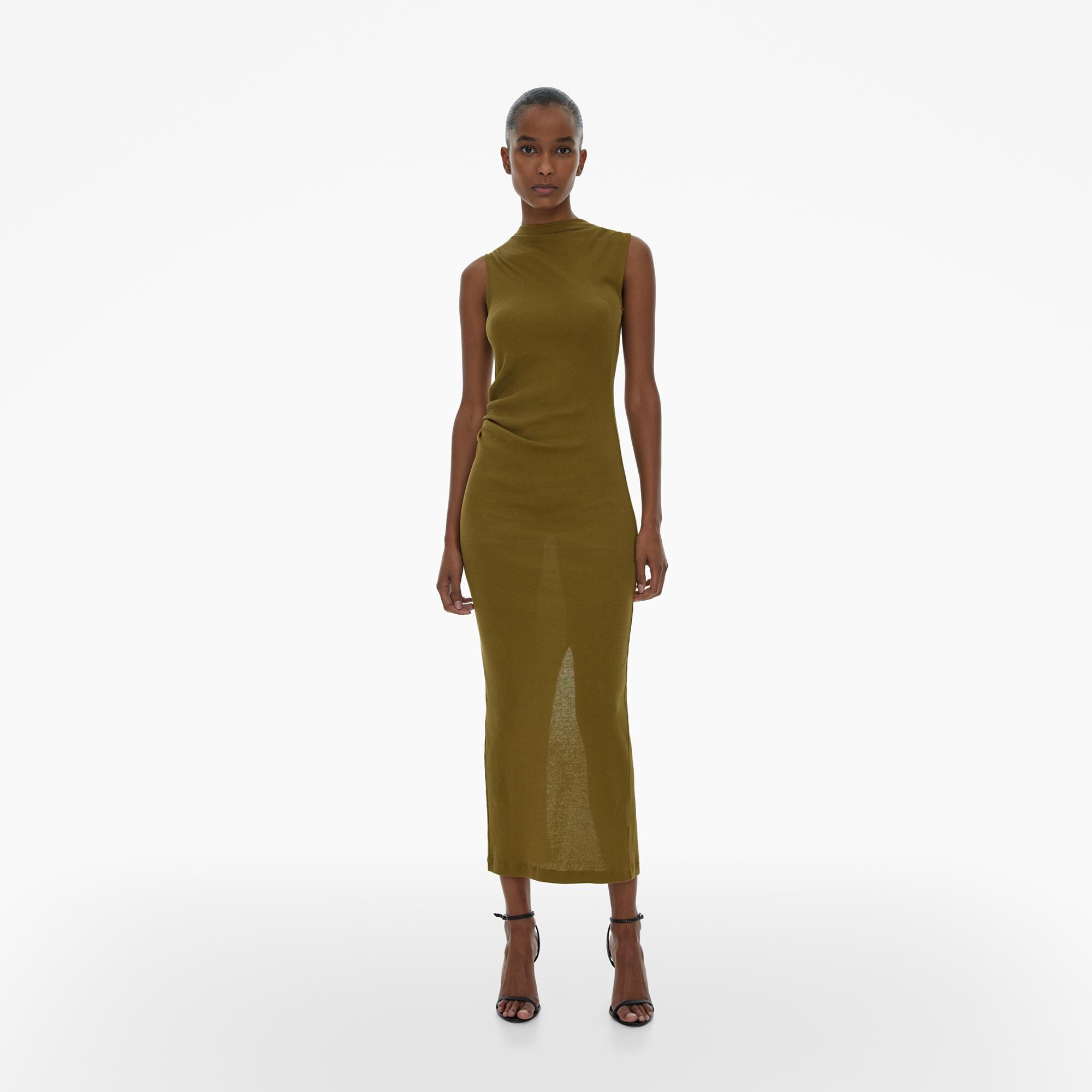 Helmut Lang Sleeveless Maxi Dress  | Helmut Lang