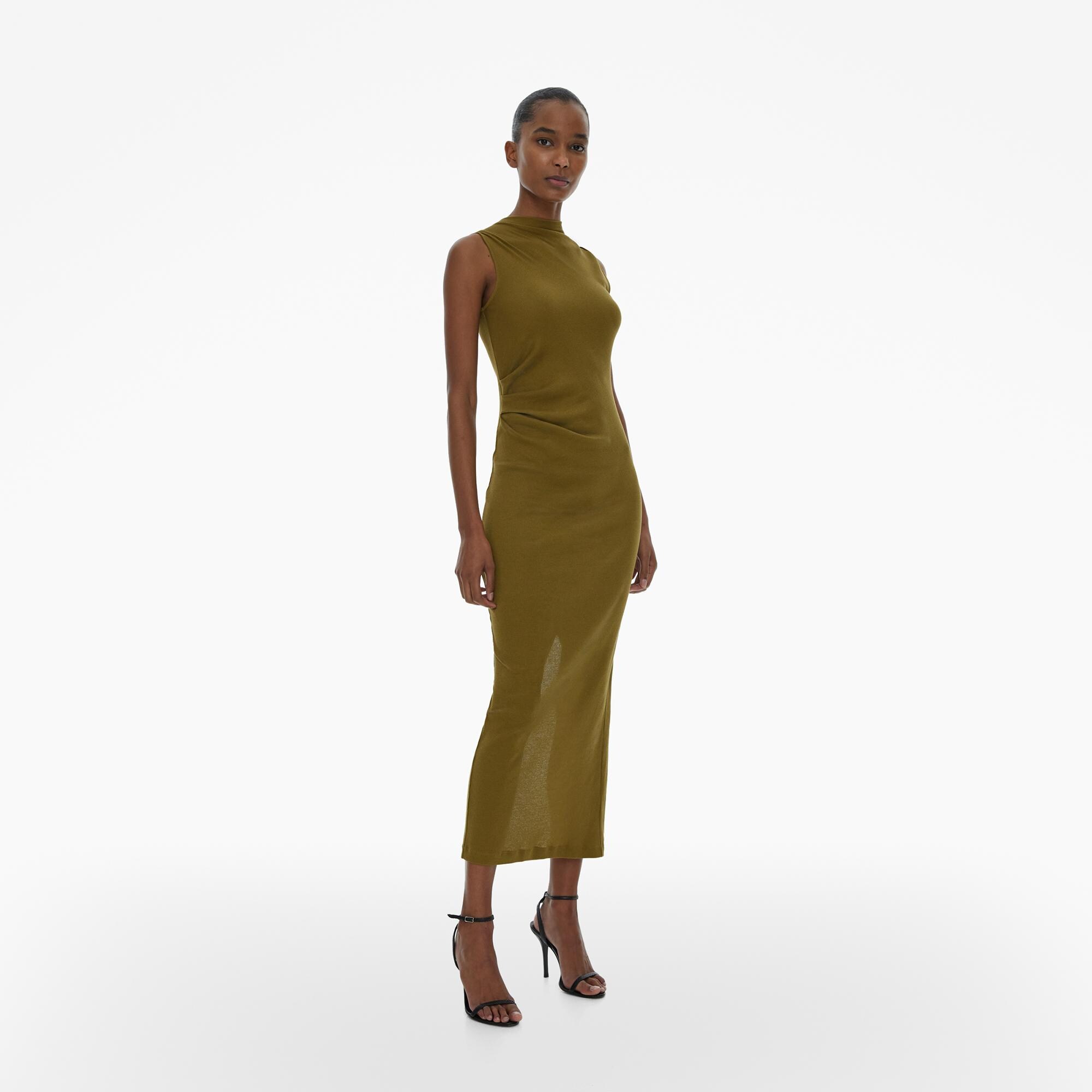 Helmut Lang Sleeveless Maxi Dress  | Helmut Lang