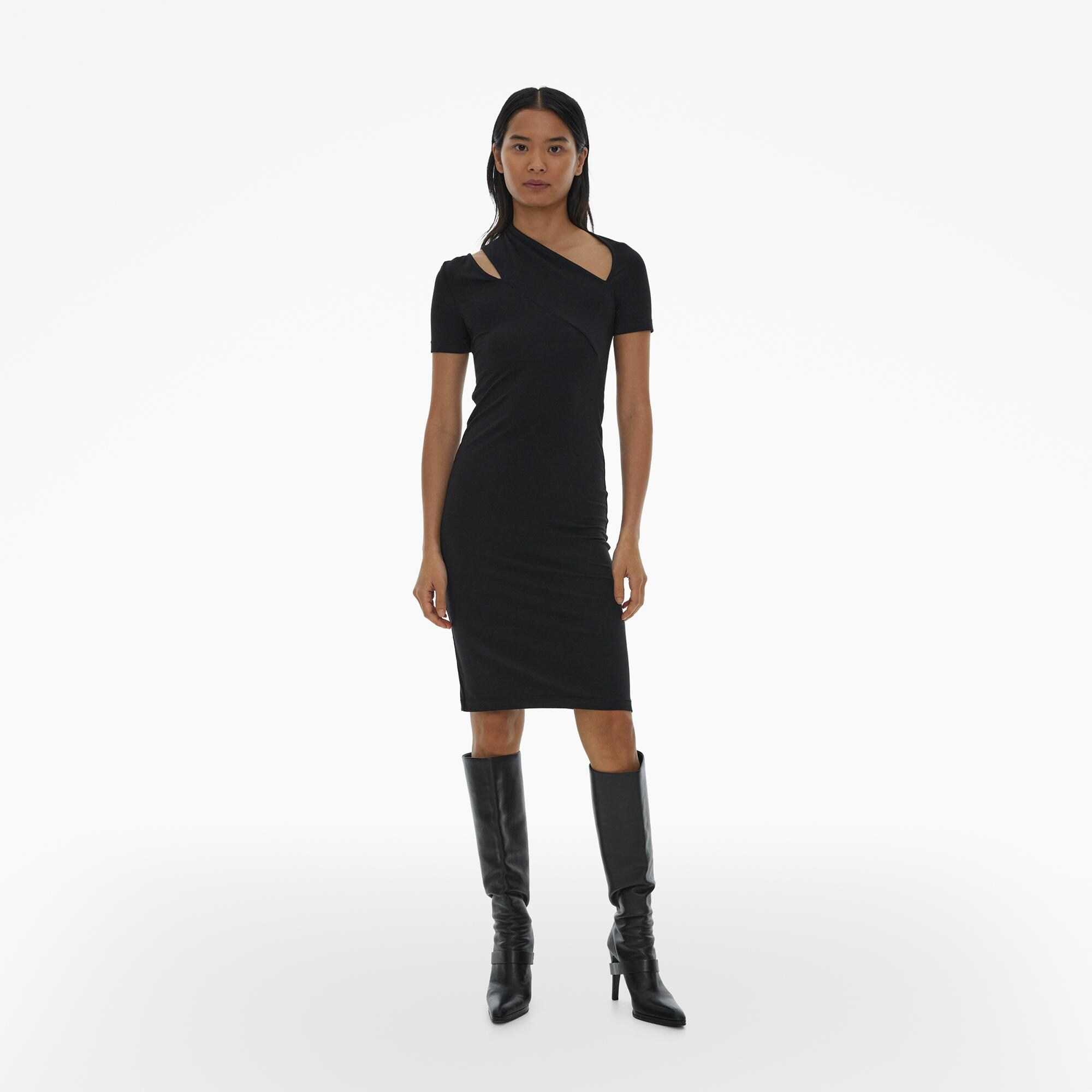 Helmut Lang Slash Tee Dress | WWW.HELMUTLANG.COM