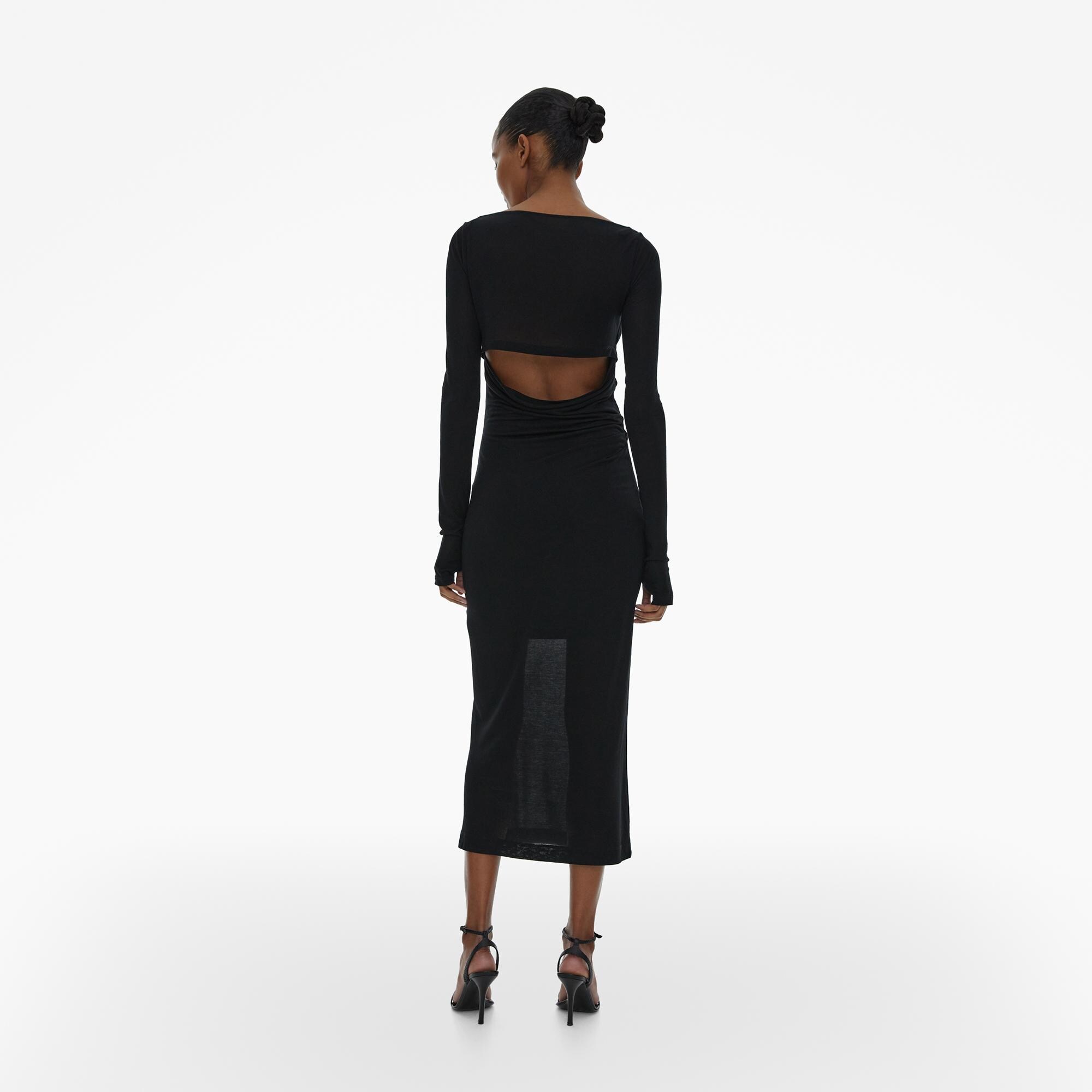 Helmut Lang Scala Midi Dress WWW.HELMUTLANG.COM