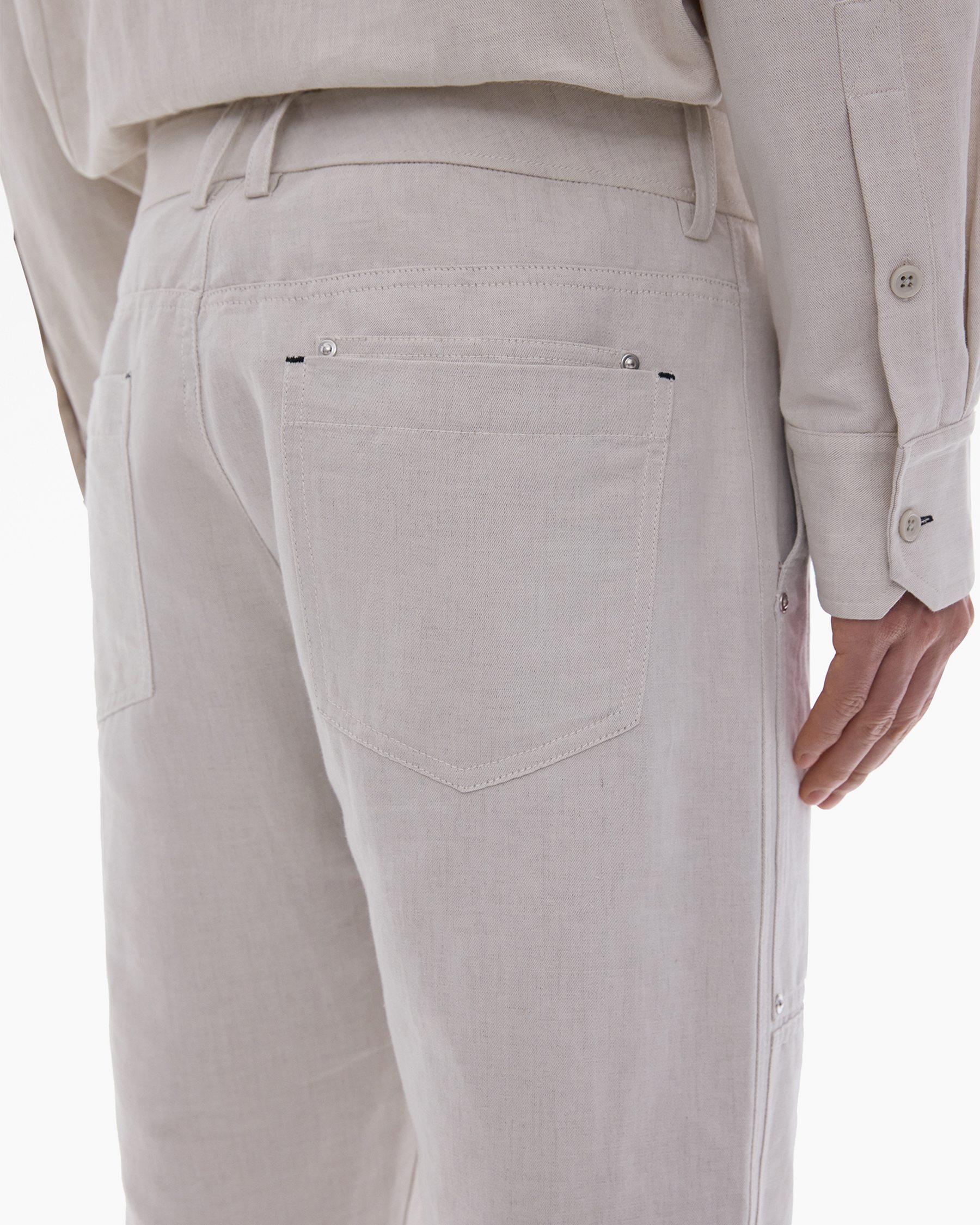 Cotton-Linen Carpenter Pant