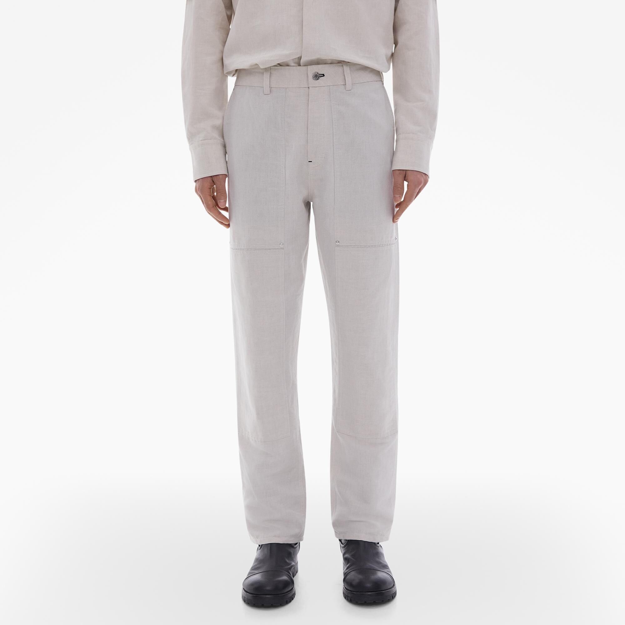 Helmut Lang Cotton-Linen Carpenter Pant | WWW.HELMUTLANG.COM