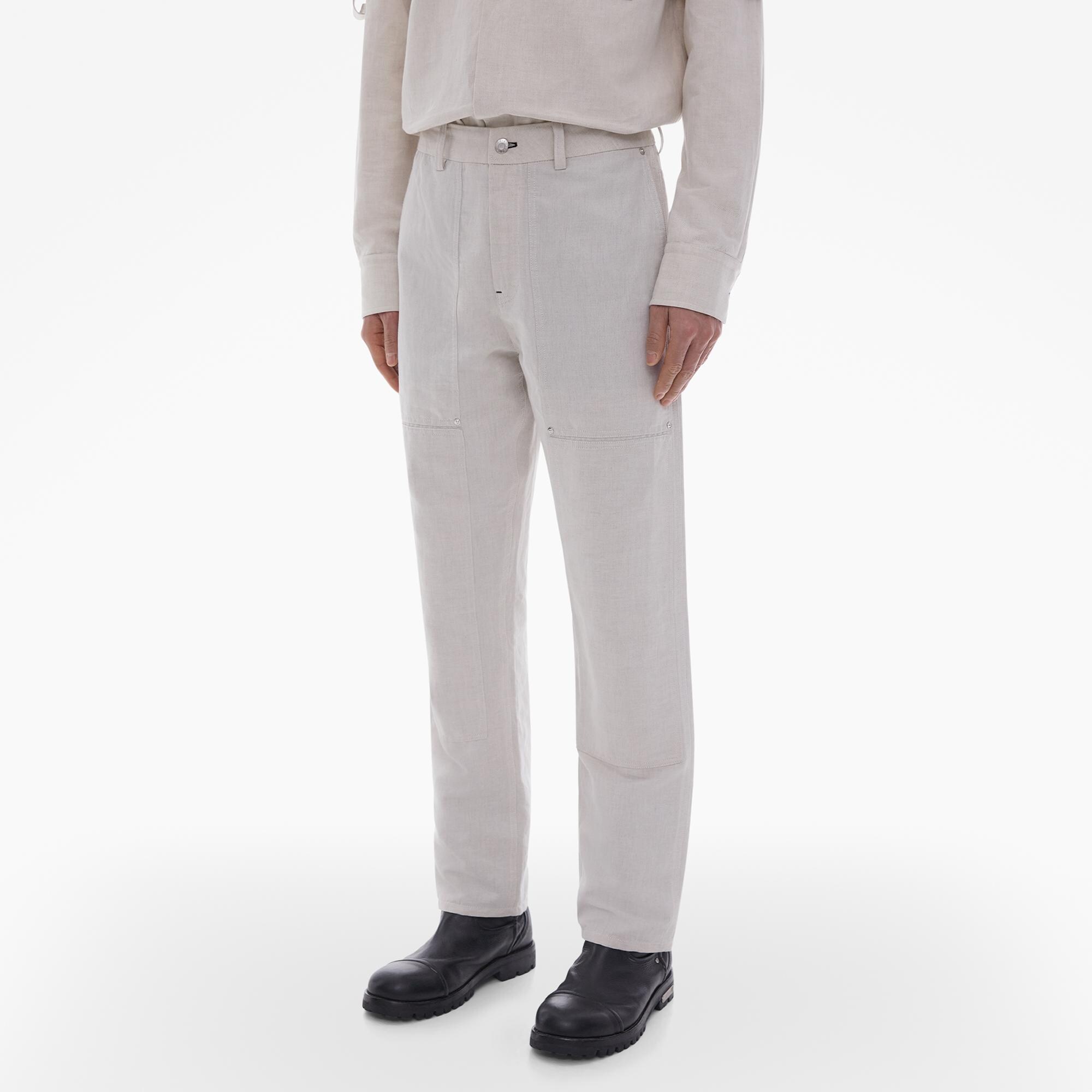 Helmut Lang Cotton-Linen Carpenter Pant | WWW.HELMUTLANG.COM