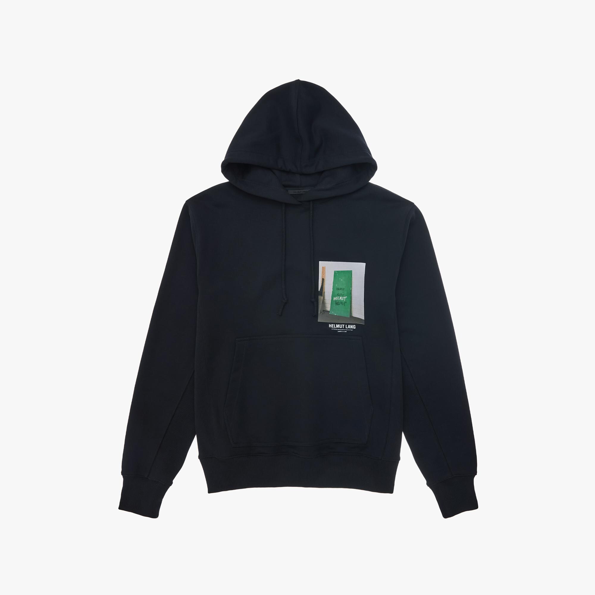 Helmut Lang Photo Logo Hoodie WWW.HELMUTLANG.COM