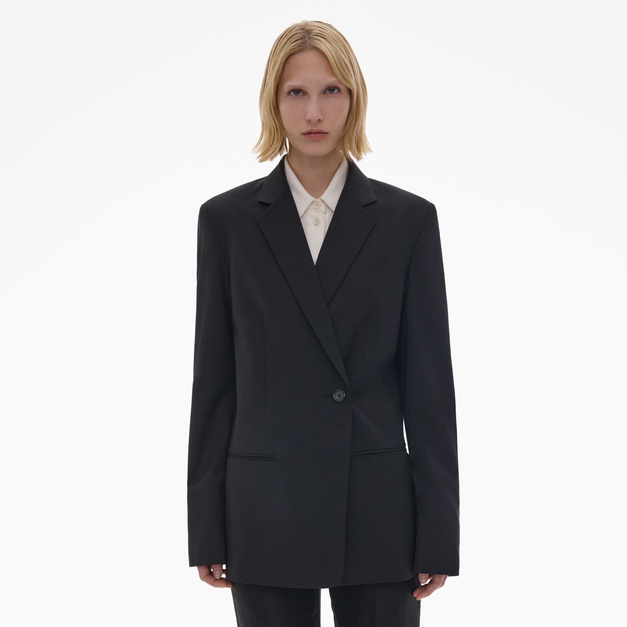 Helmut Lang Asymmetrical Blazer | WWW.HELMUTLANG.COM