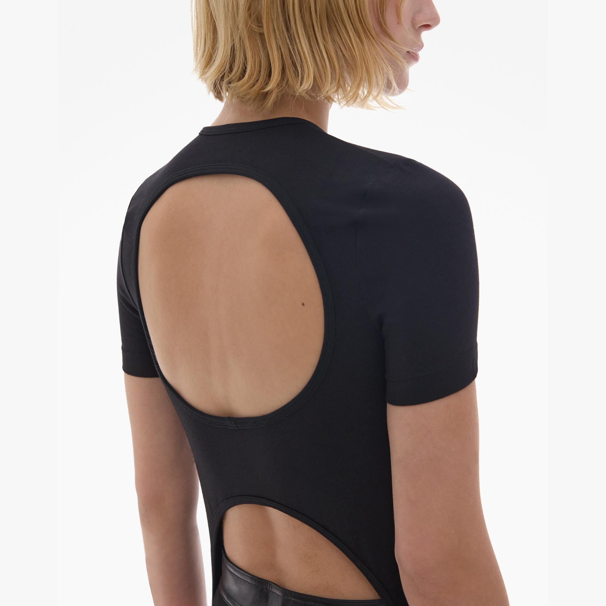 Helmut Lang Cut-Out Cutaway Tee | WWW.HELMUTLANG.COM