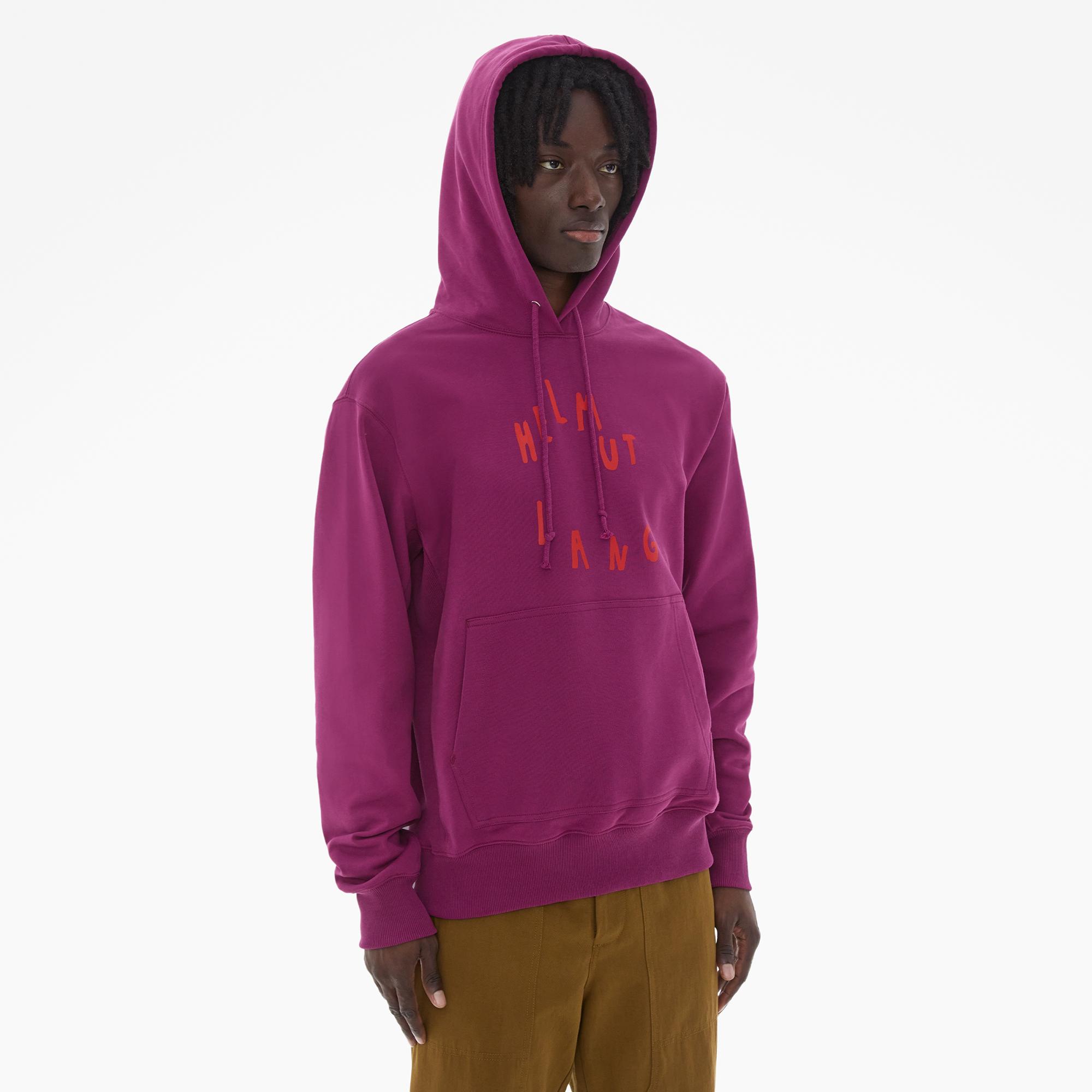 Helmut Lang Scribble Logo Hoodie WWW.HELMUTLANG.COM