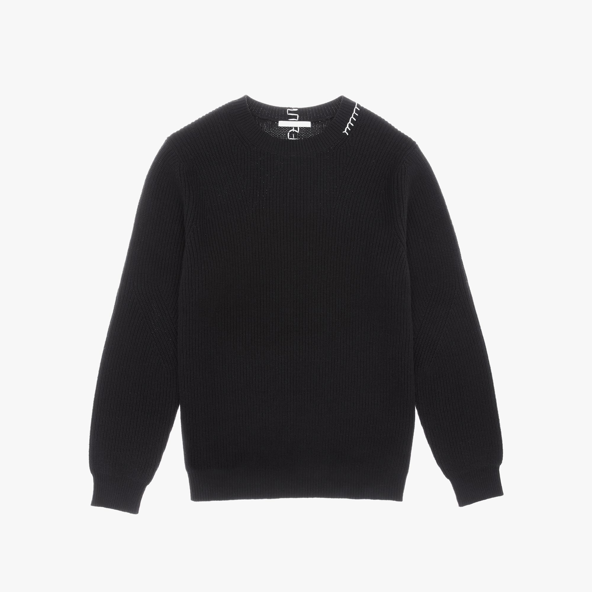 Helmut Lang Embroidered Crewneck Sweater | WWW.HELMUTLANG.COM