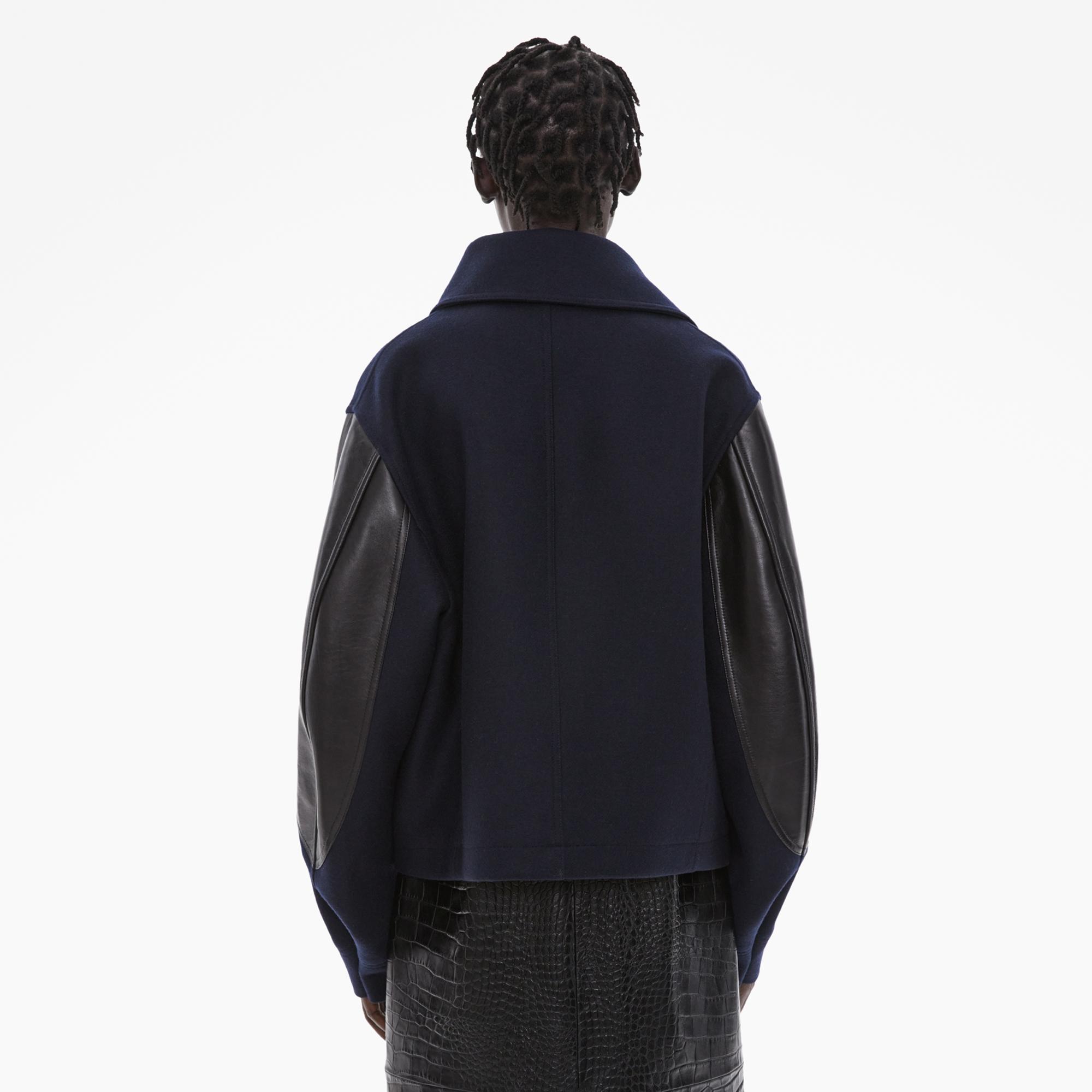 Helmut Lang Cropped Wool Parka | WWW.HELMUTLANG.COM