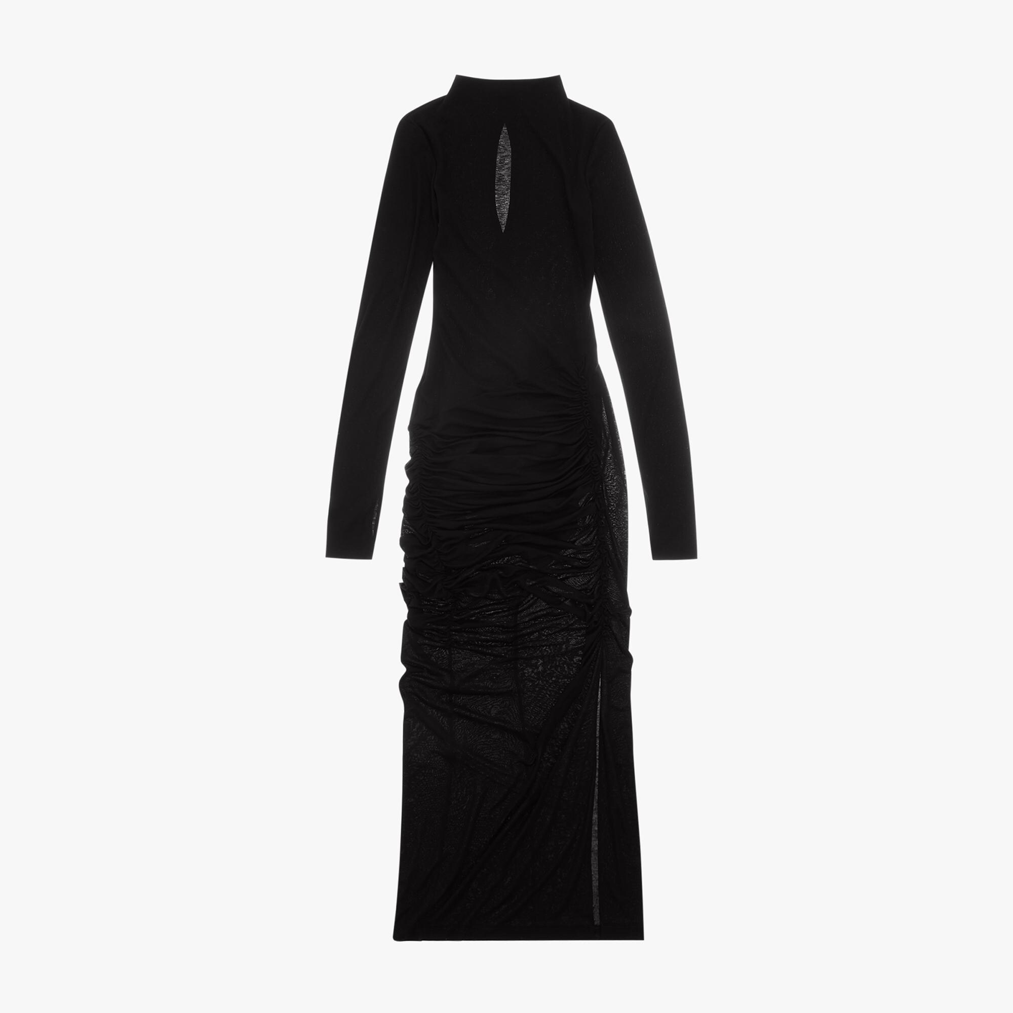 Helmut Lang Ribbed Combo Maxi Dress