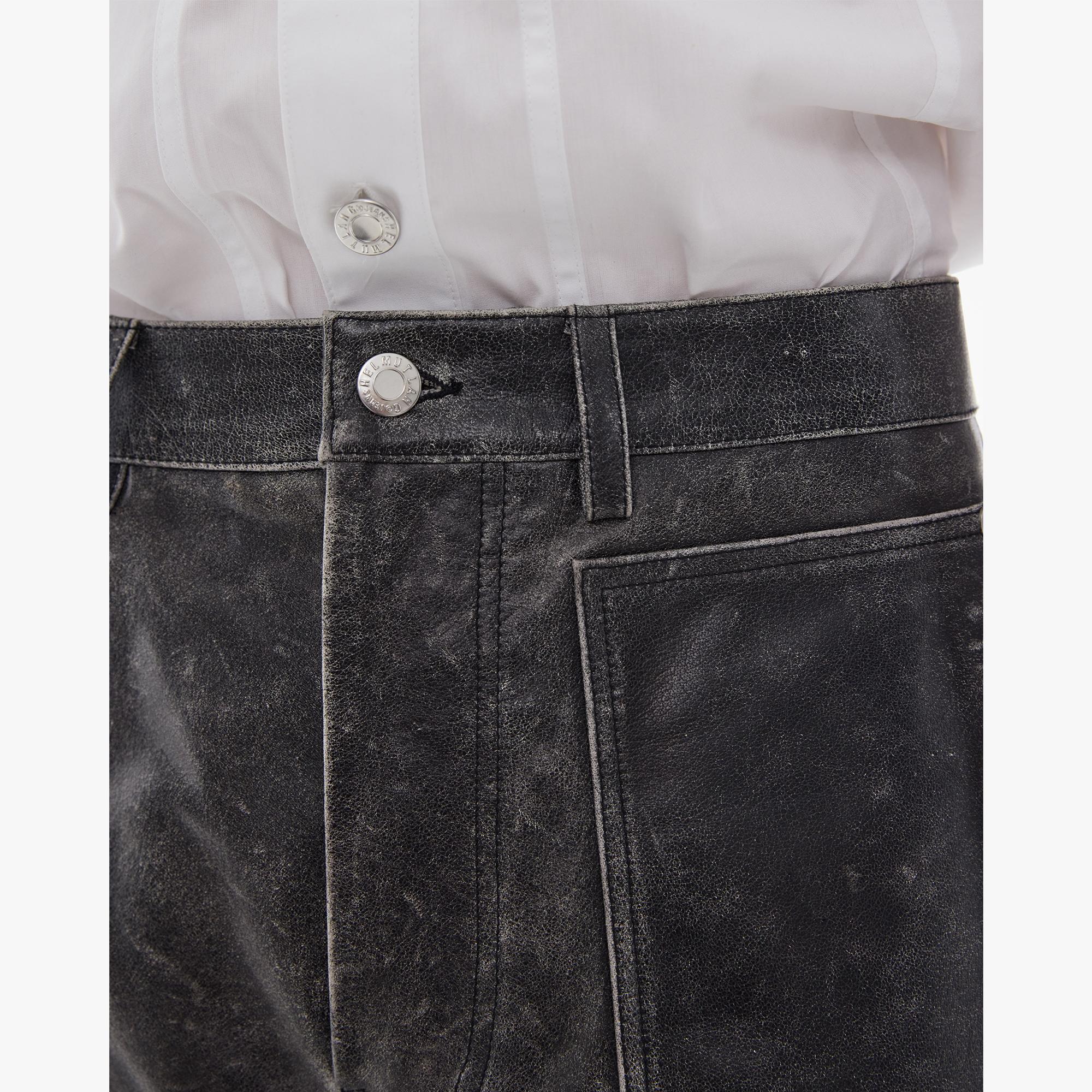 Leather Carpenter Pant