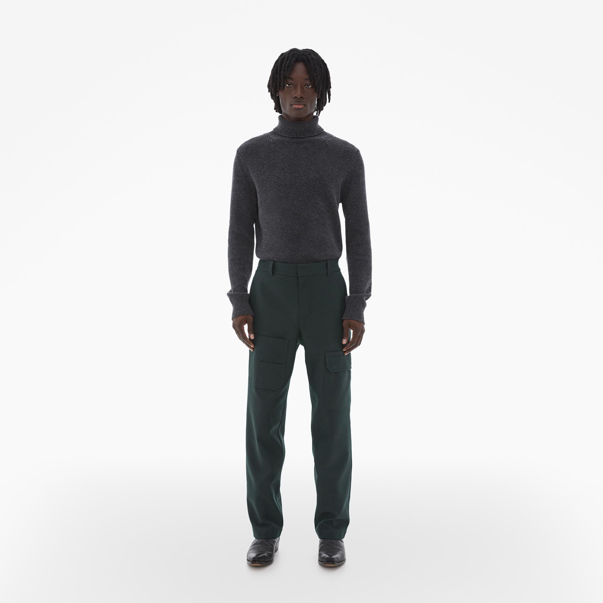 Helmut Lang Wool Gabardine Carpenter Pants | WWW.HELMUTLANG.COM