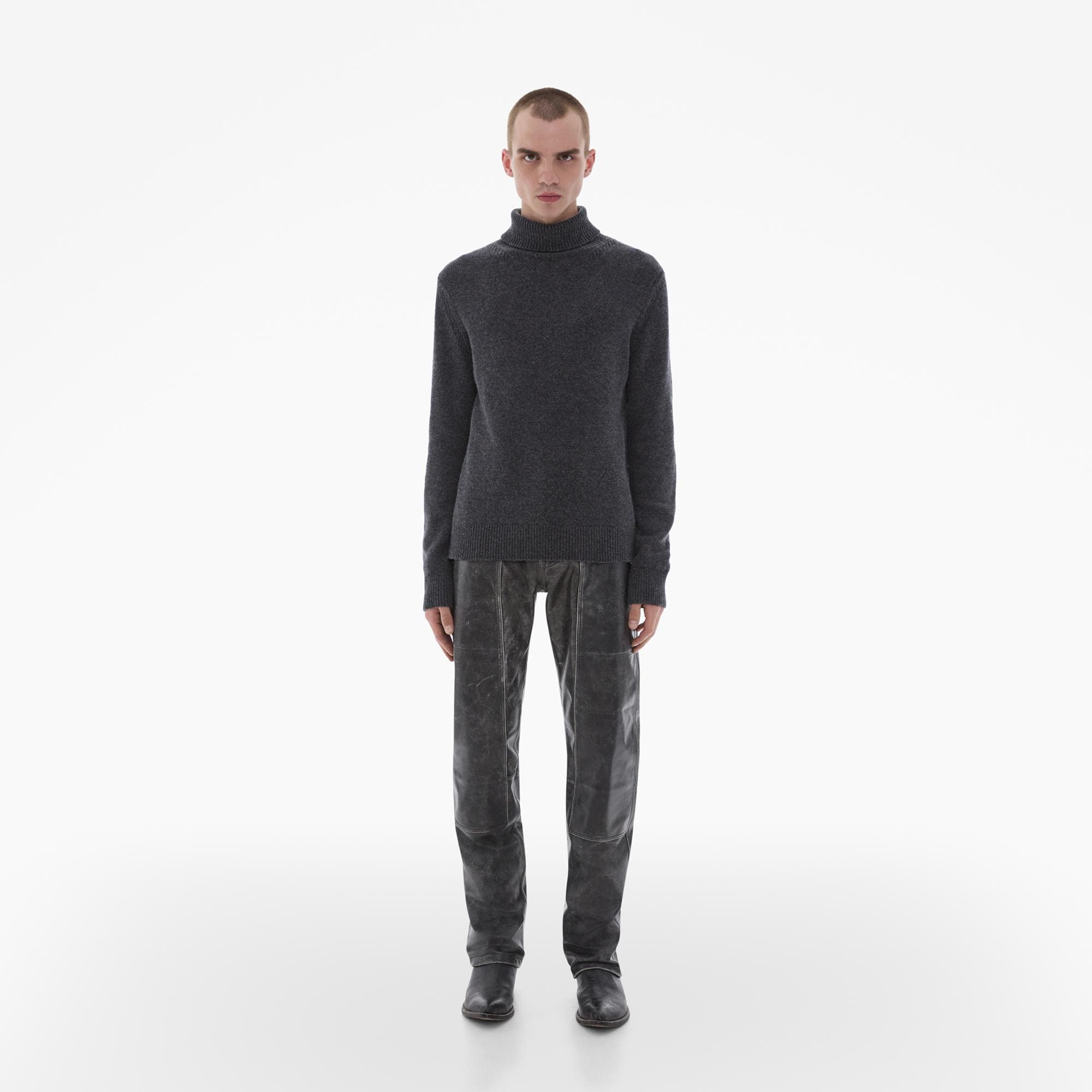 Helmut lang grey sweater hotsell