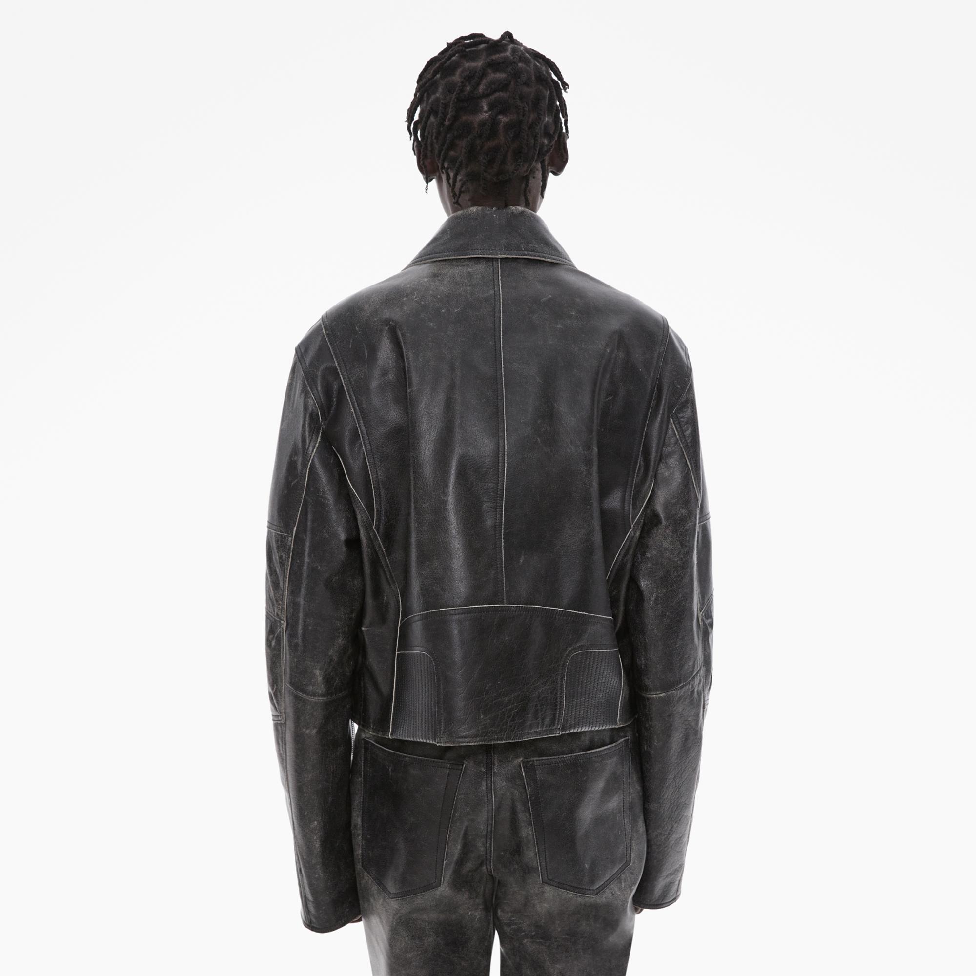 Helmut Lang Leather Biker Jacket | WWW.HELMUTLANG.COM