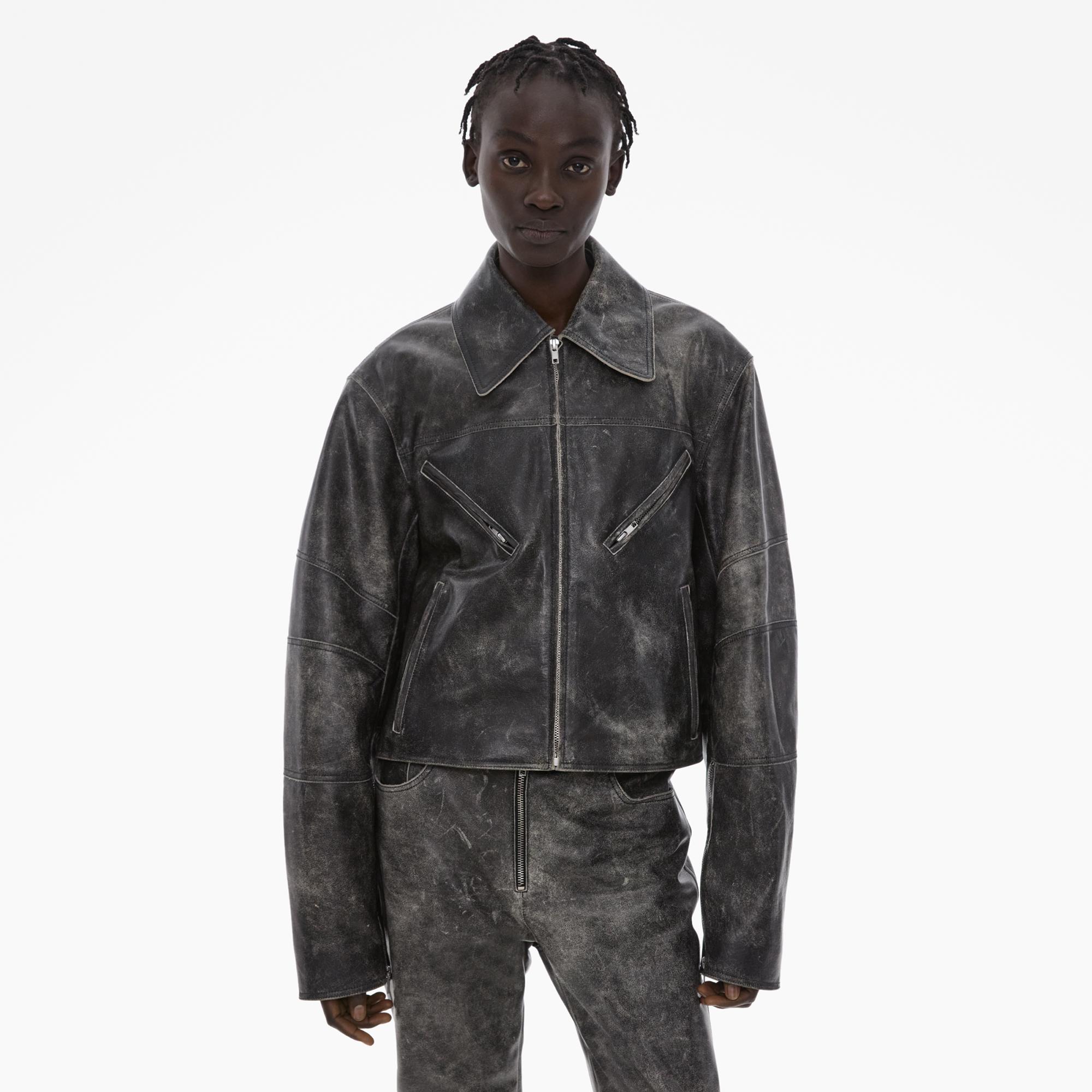 Helmut Lang Leather Biker Jacket | WWW.HELMUTLANG.COM