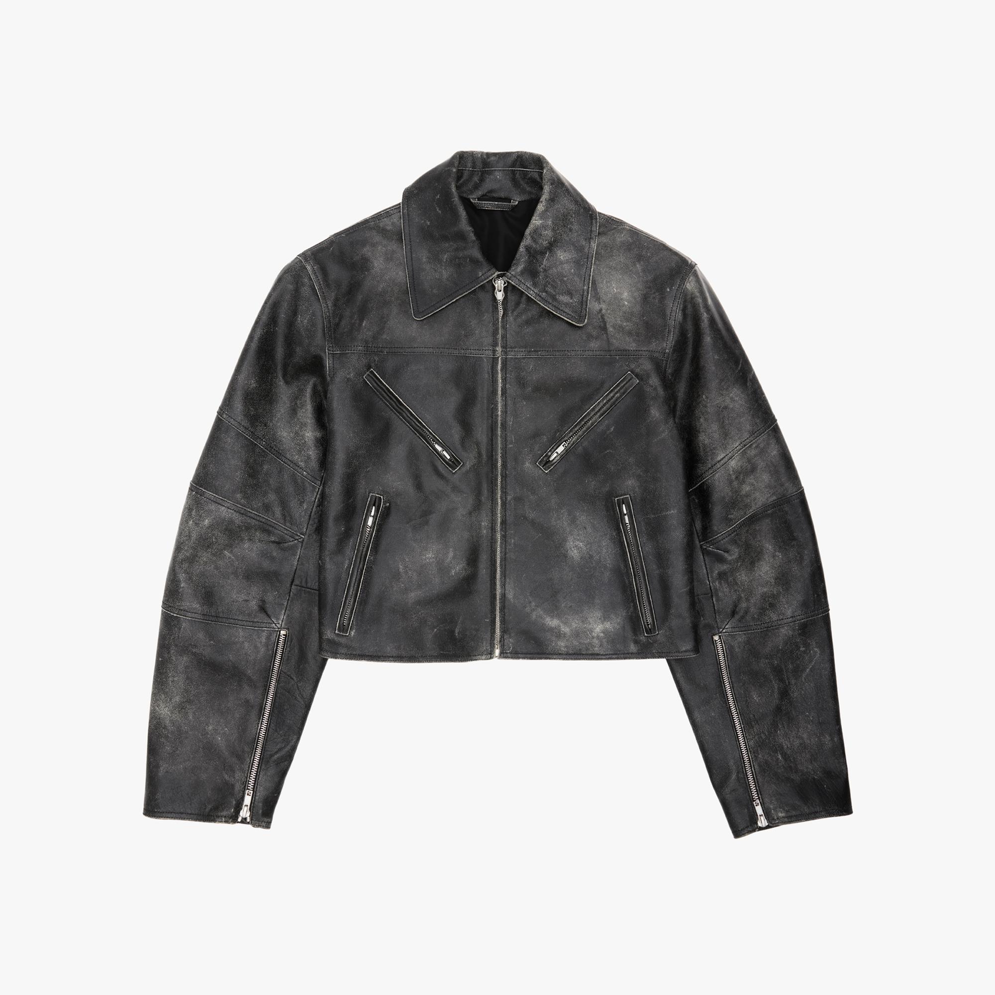 Leather Biker Jacket