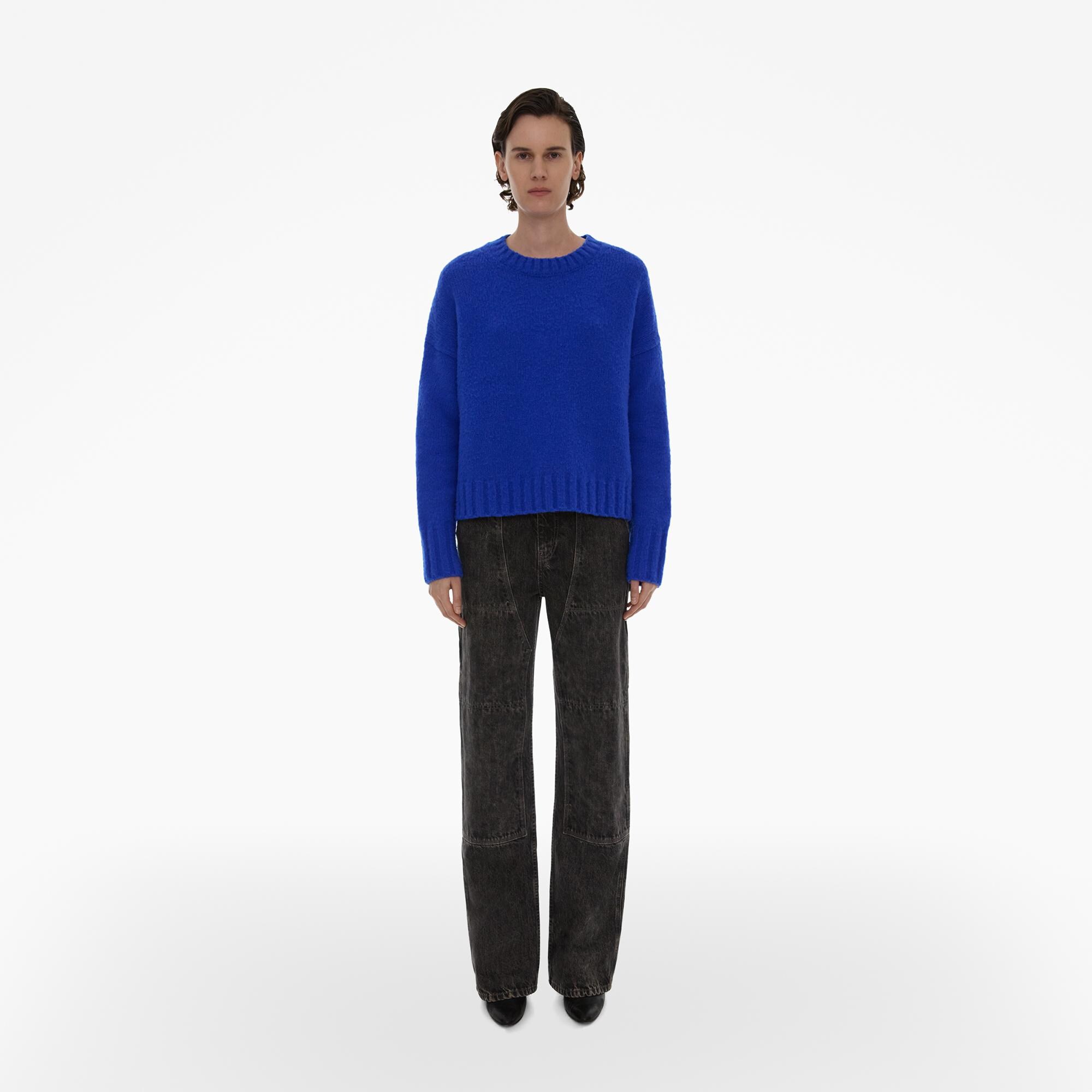 Helmut Lang Oversized Crewneck Sweater