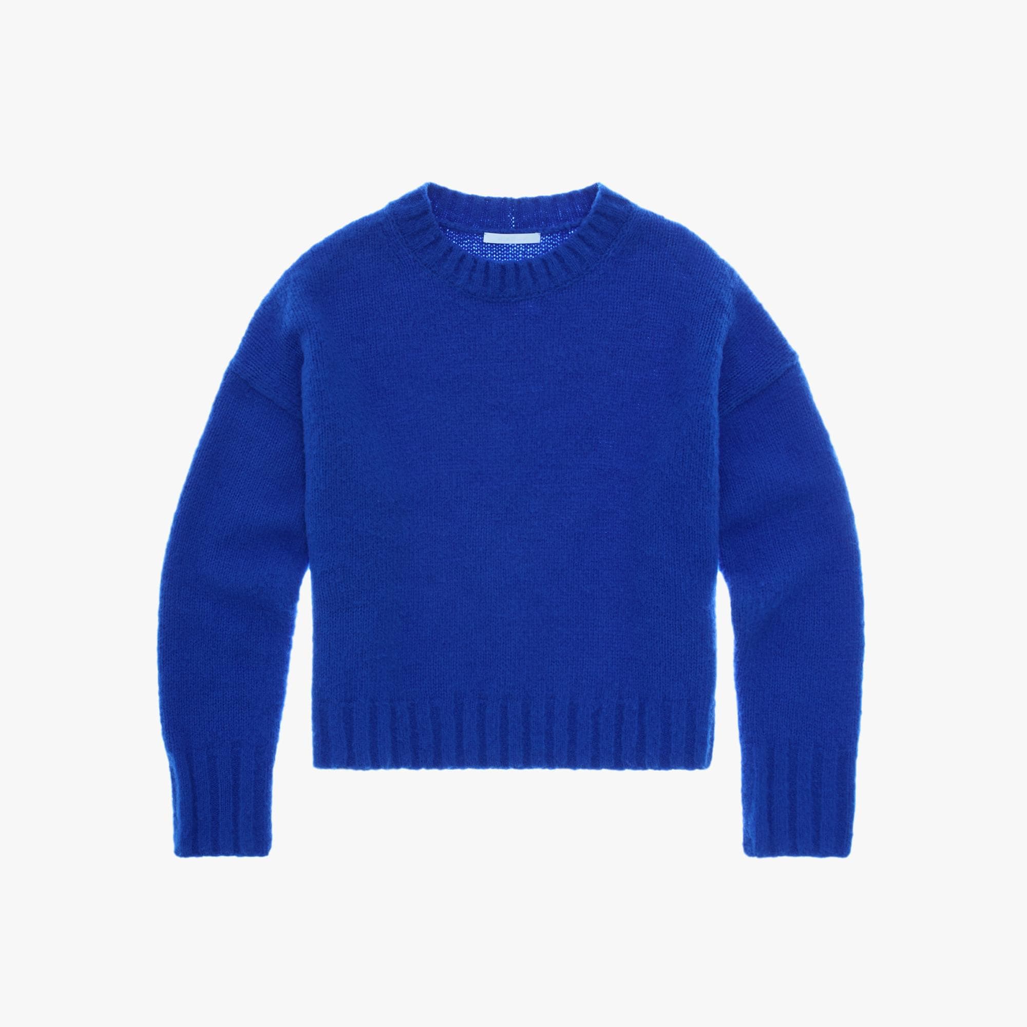 Helmut Lang Oversized Crewneck Sweater WWW.HELMUTLANG.COM