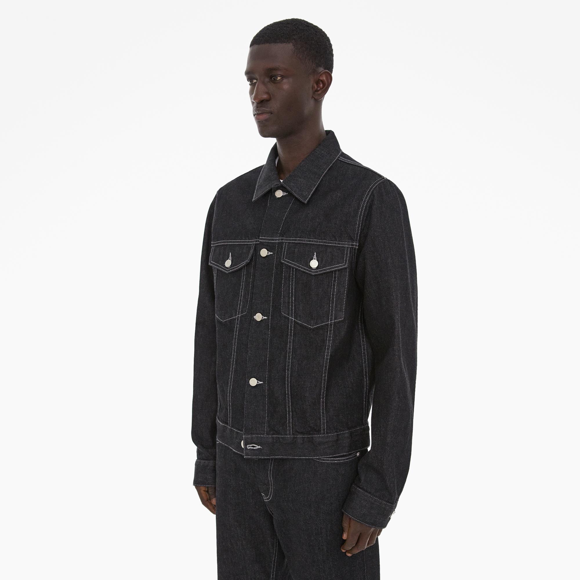 Helmut lang clearance black denim jacket